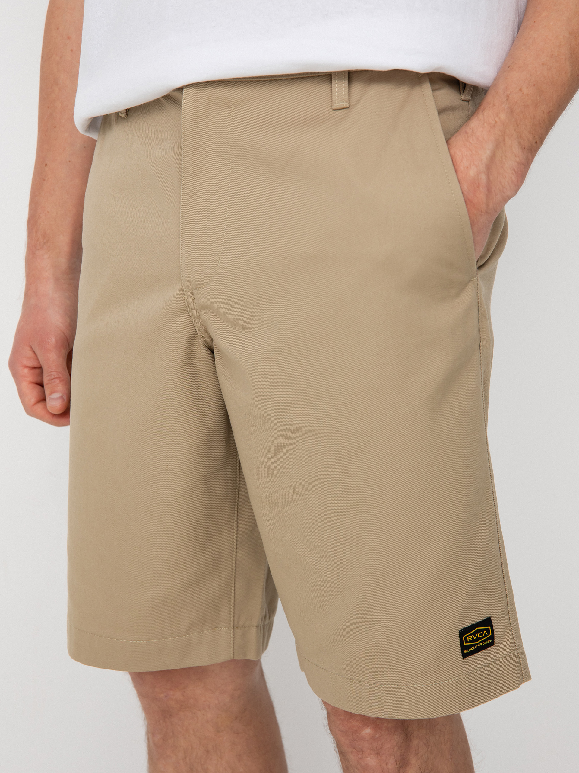 rvca khaki shorts