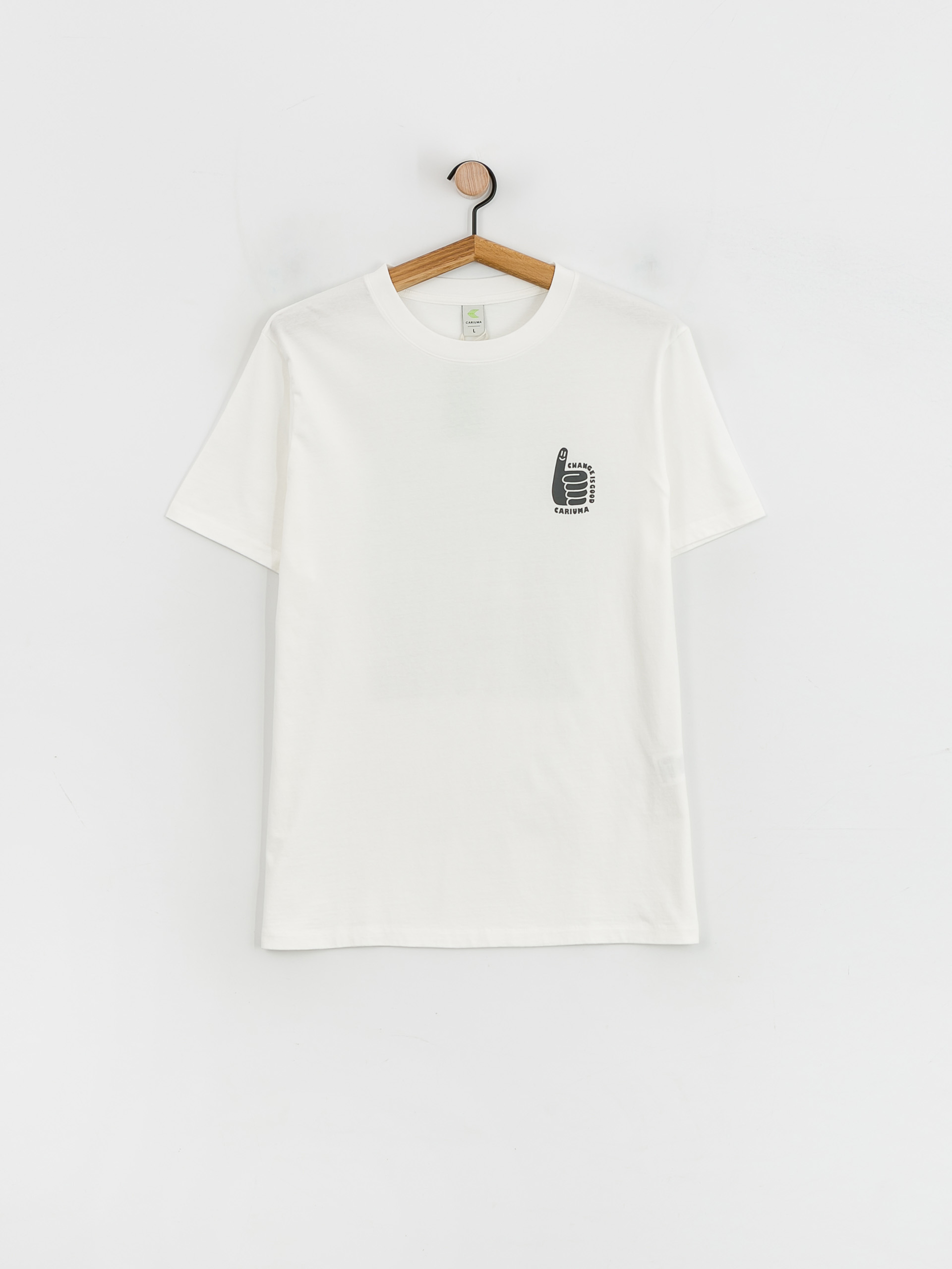 Cariuma Change Is Good T-shirt (white)
