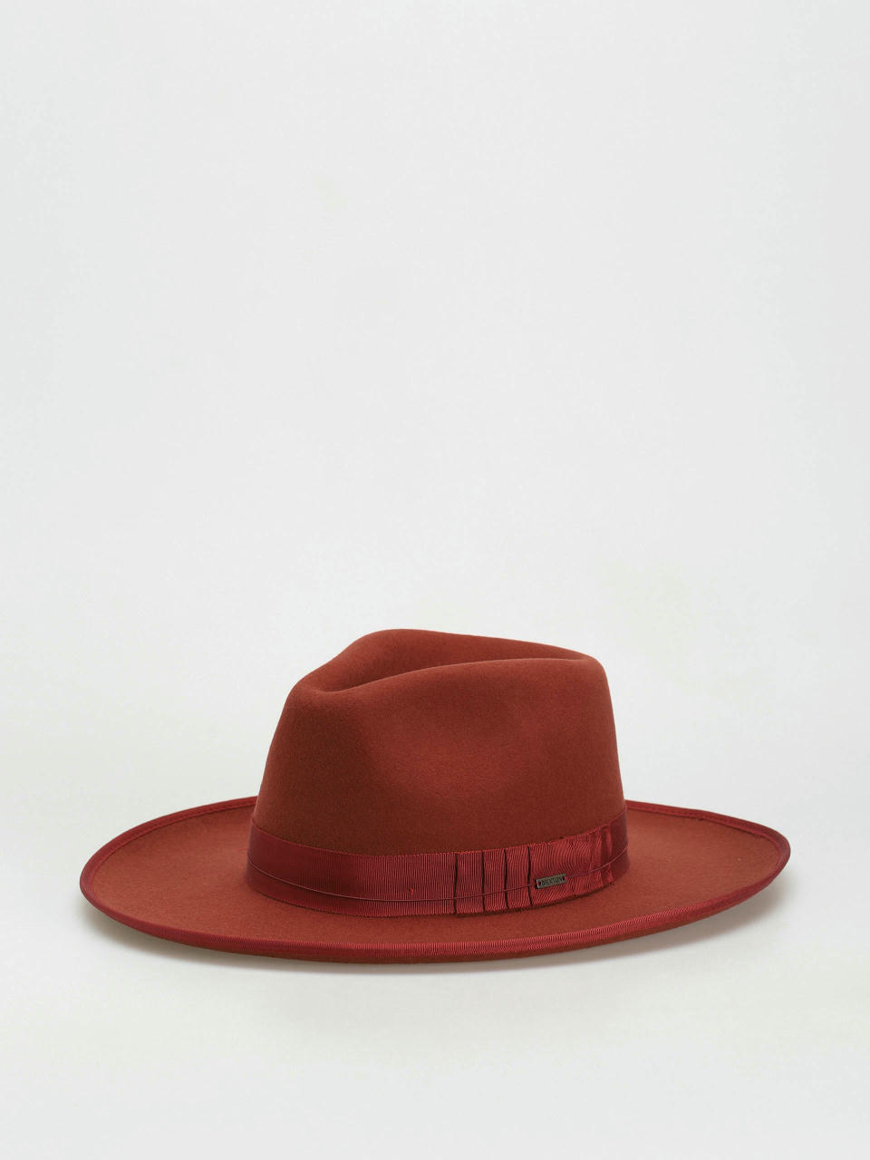 Brixton Reno Fedora Hat (burnt henna)