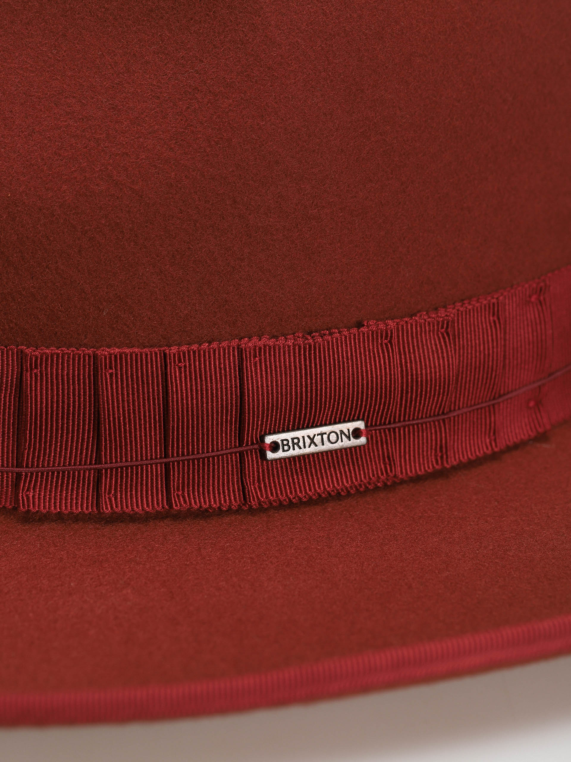 Brixton Reno Fedora Hut (burnt henna)