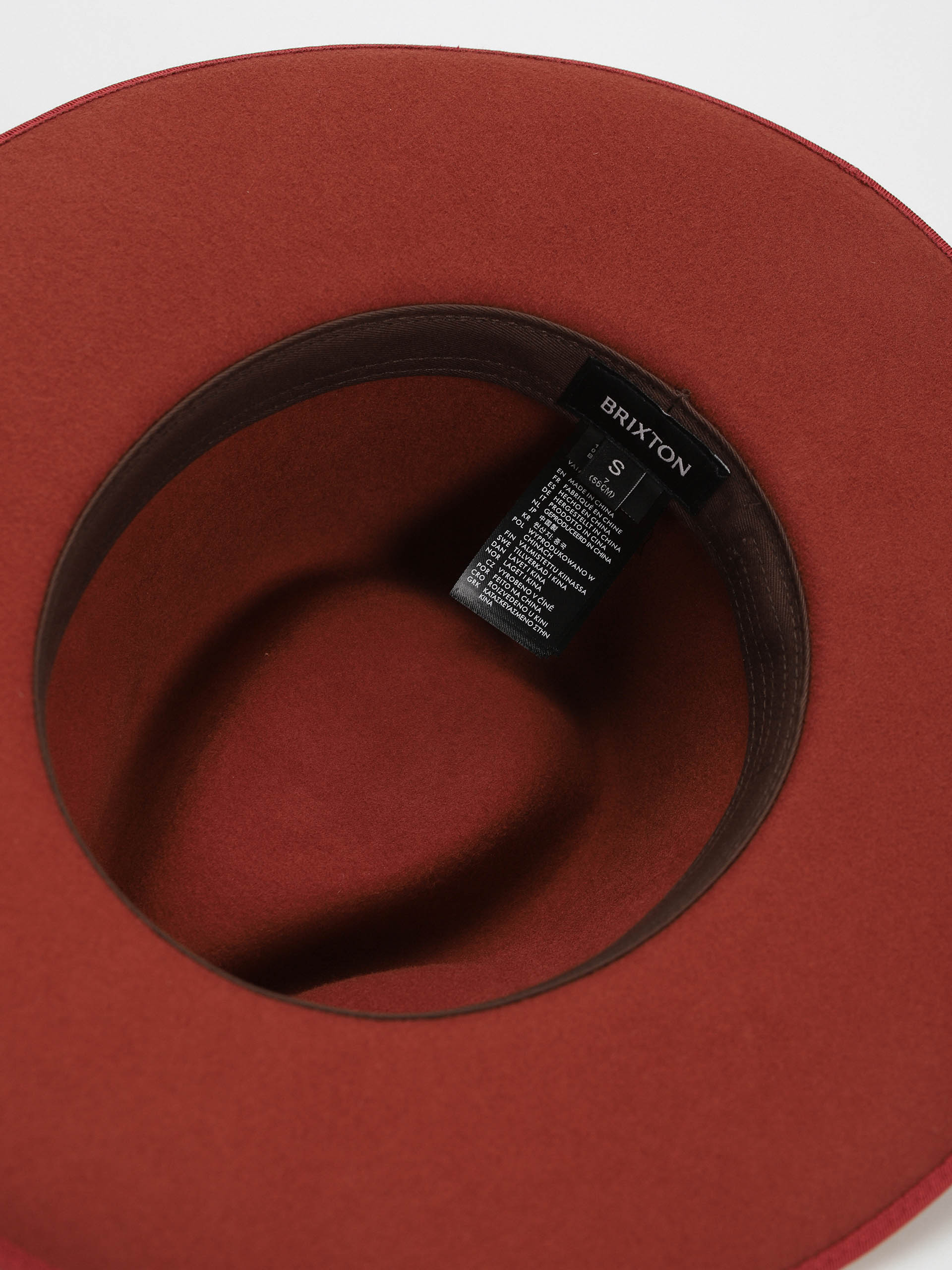 Brixton Reno Fedora Hut (burnt henna)