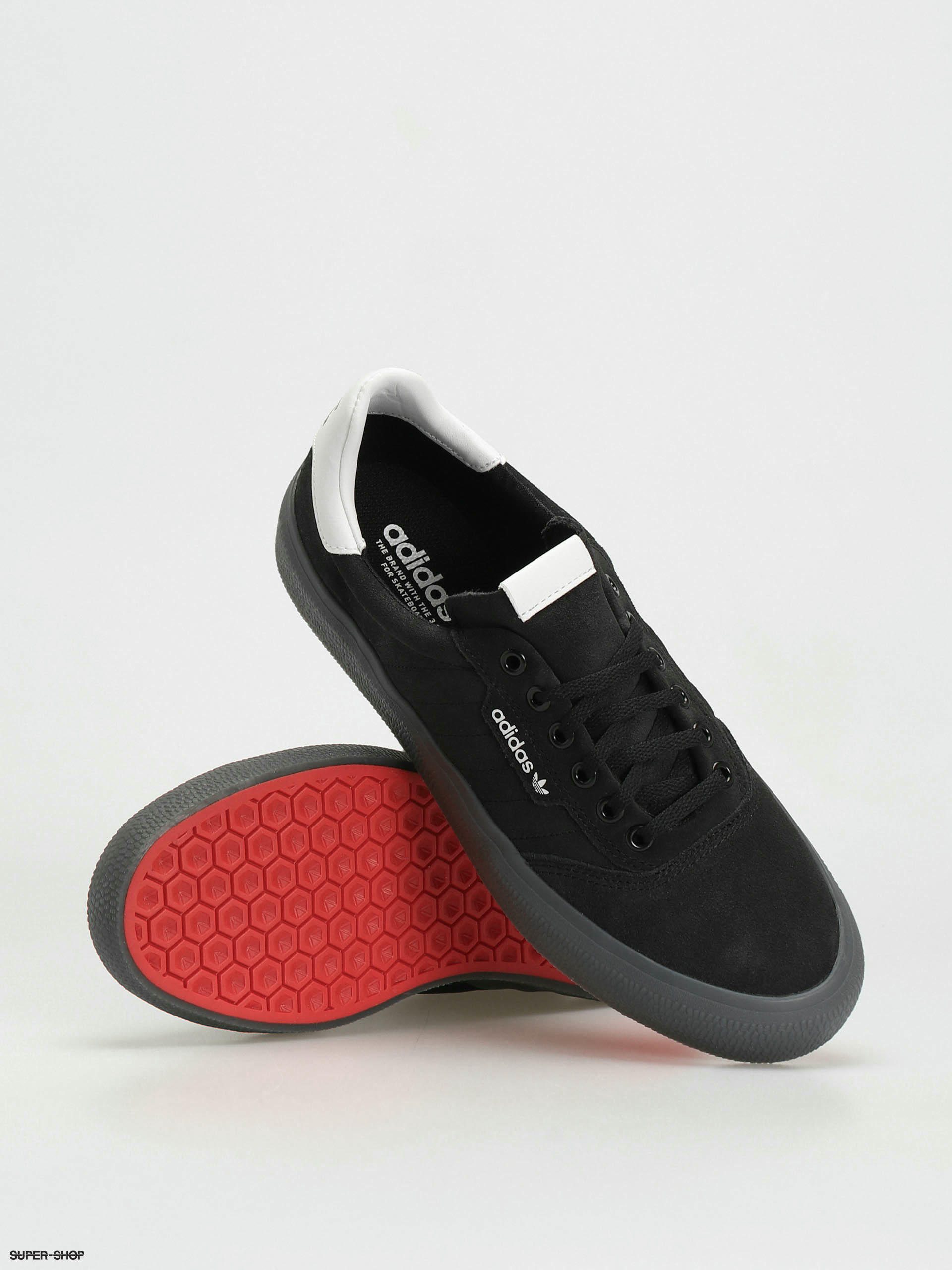 adidas Originals 3Mc Shoes cblack ftwwht betsca