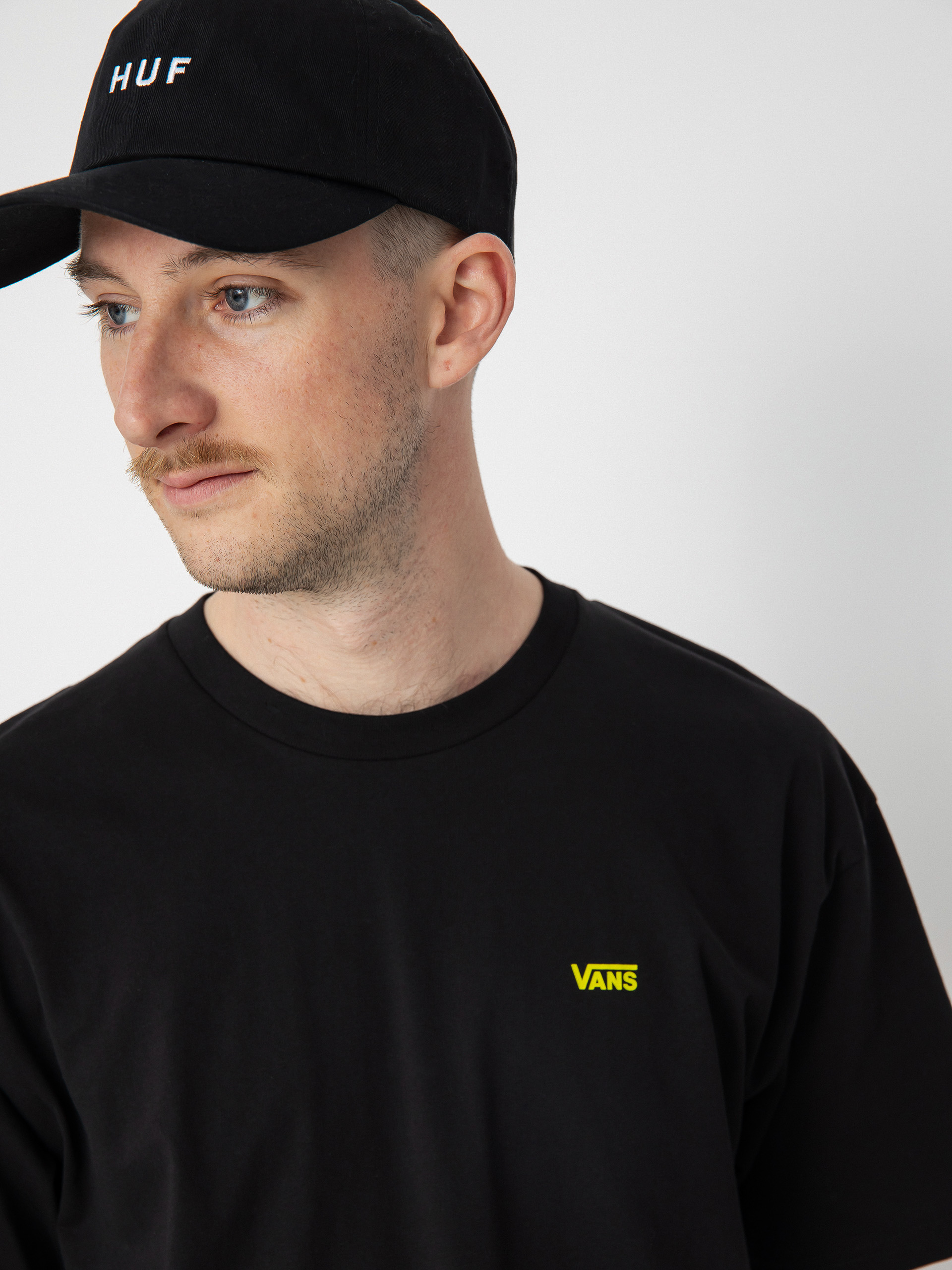 Vans Left Chest Logo T-shirt (black/evening primruniwe)