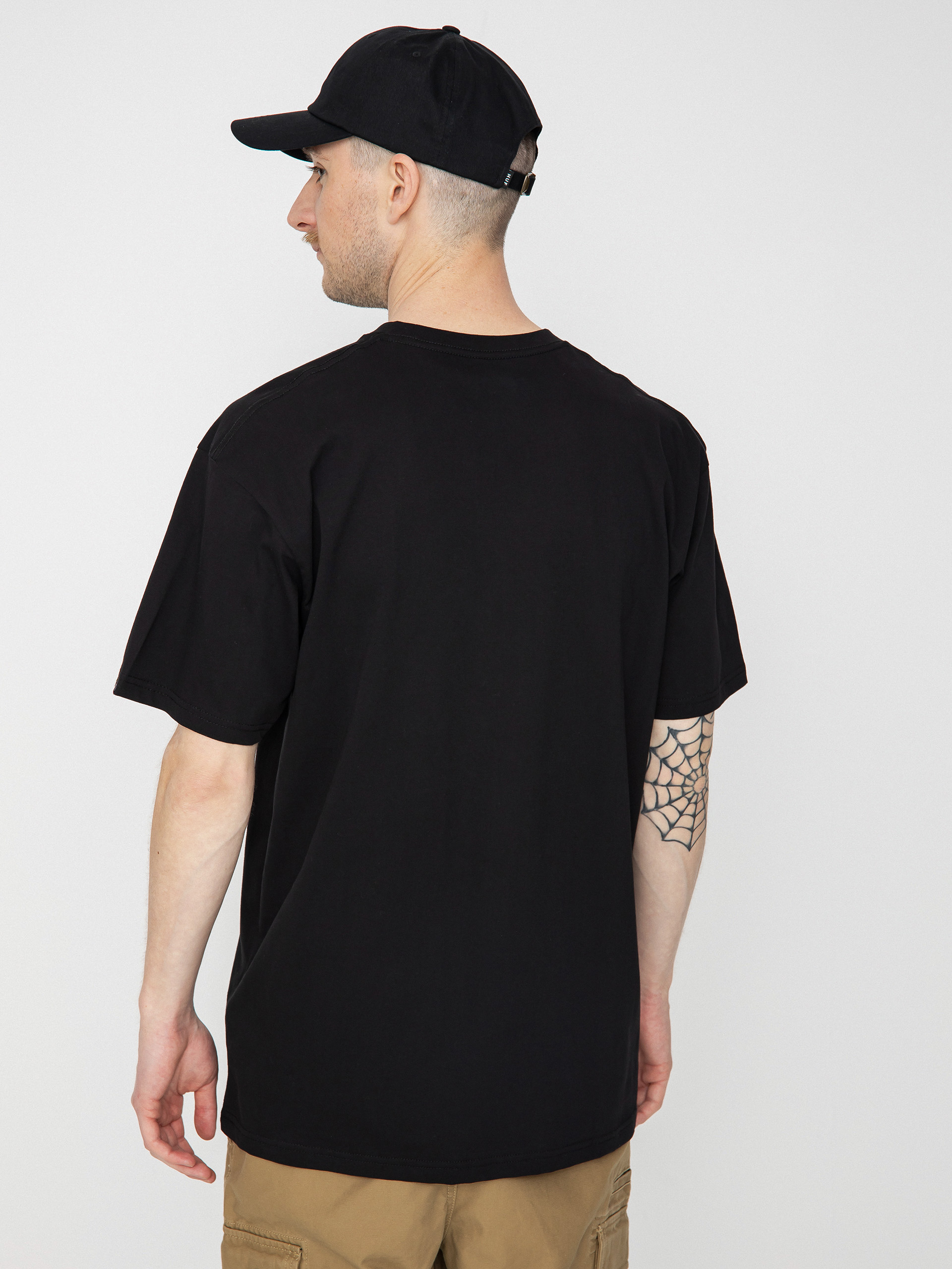 Vans Left Chest Logo T-shirt (black/evening primruniwe)
