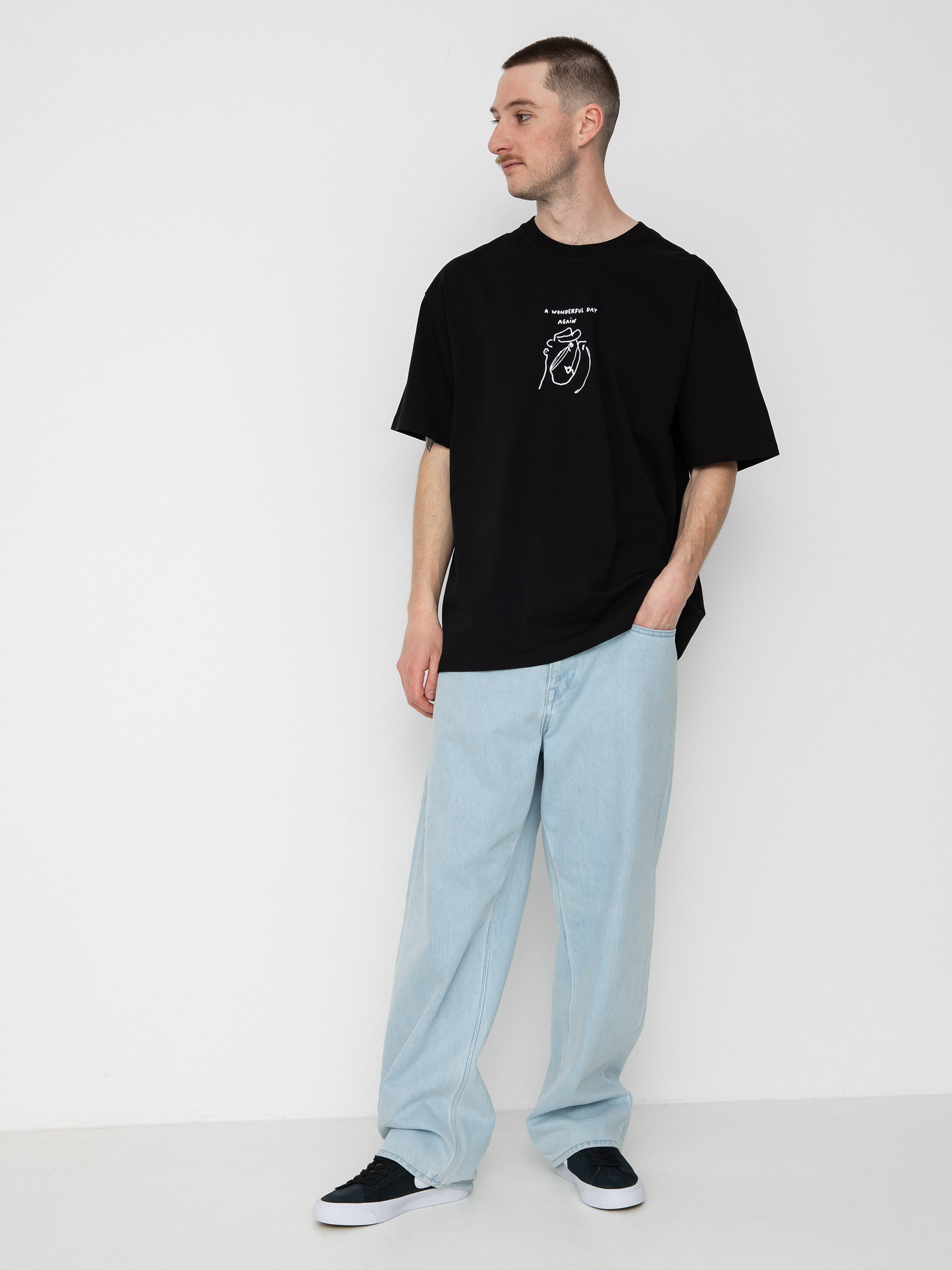 Polar Skate Wonderful Day T-shirt (black)