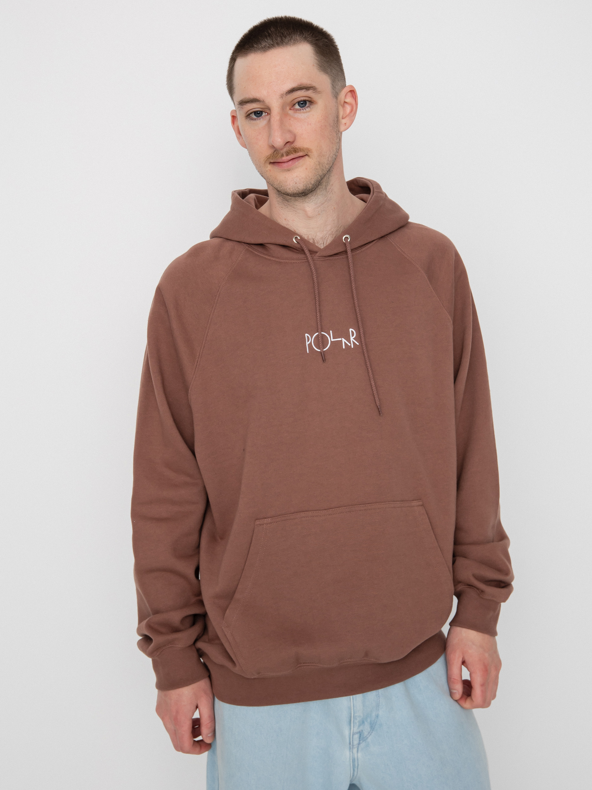 Polar Skate Default HD Hoodie (rust)