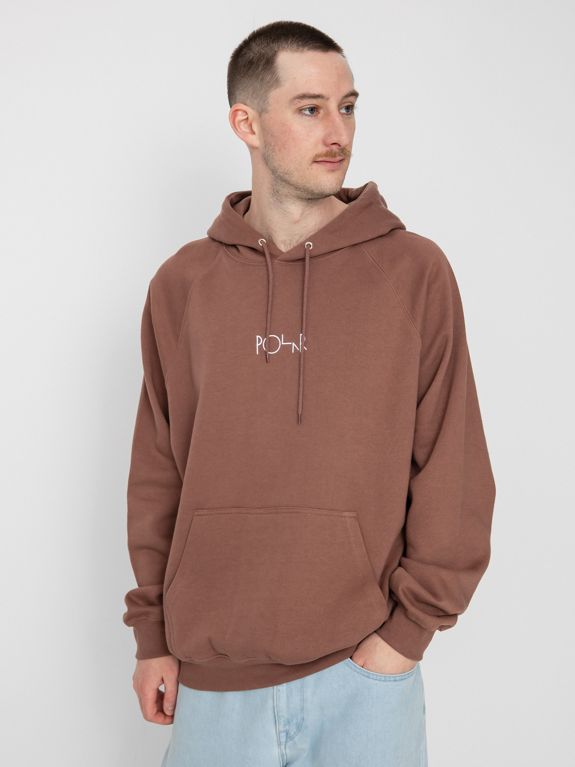 Polar Skate Default HD Hoodie (rust)