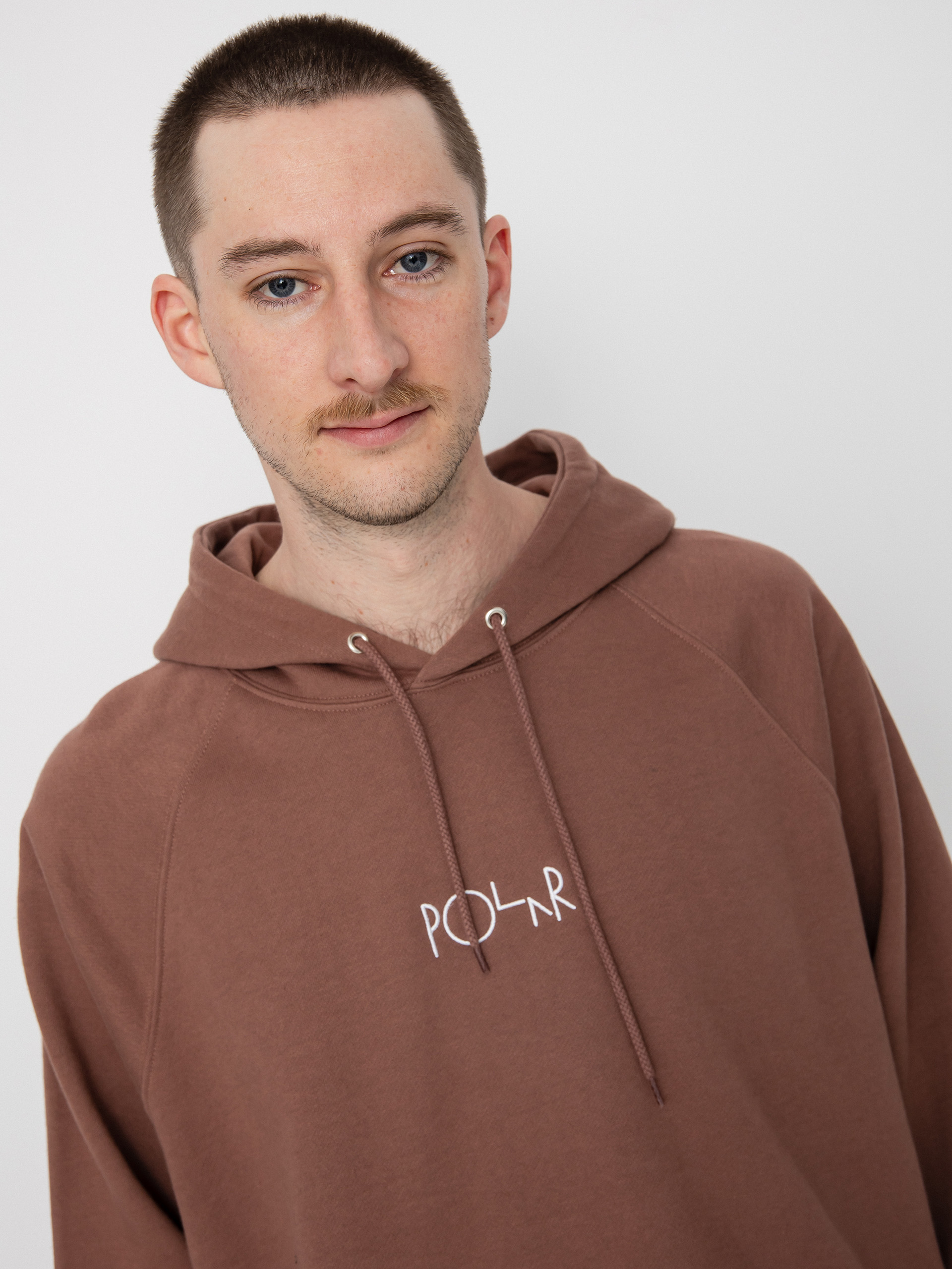 Polar Skate Default HD Hoodie (rust)