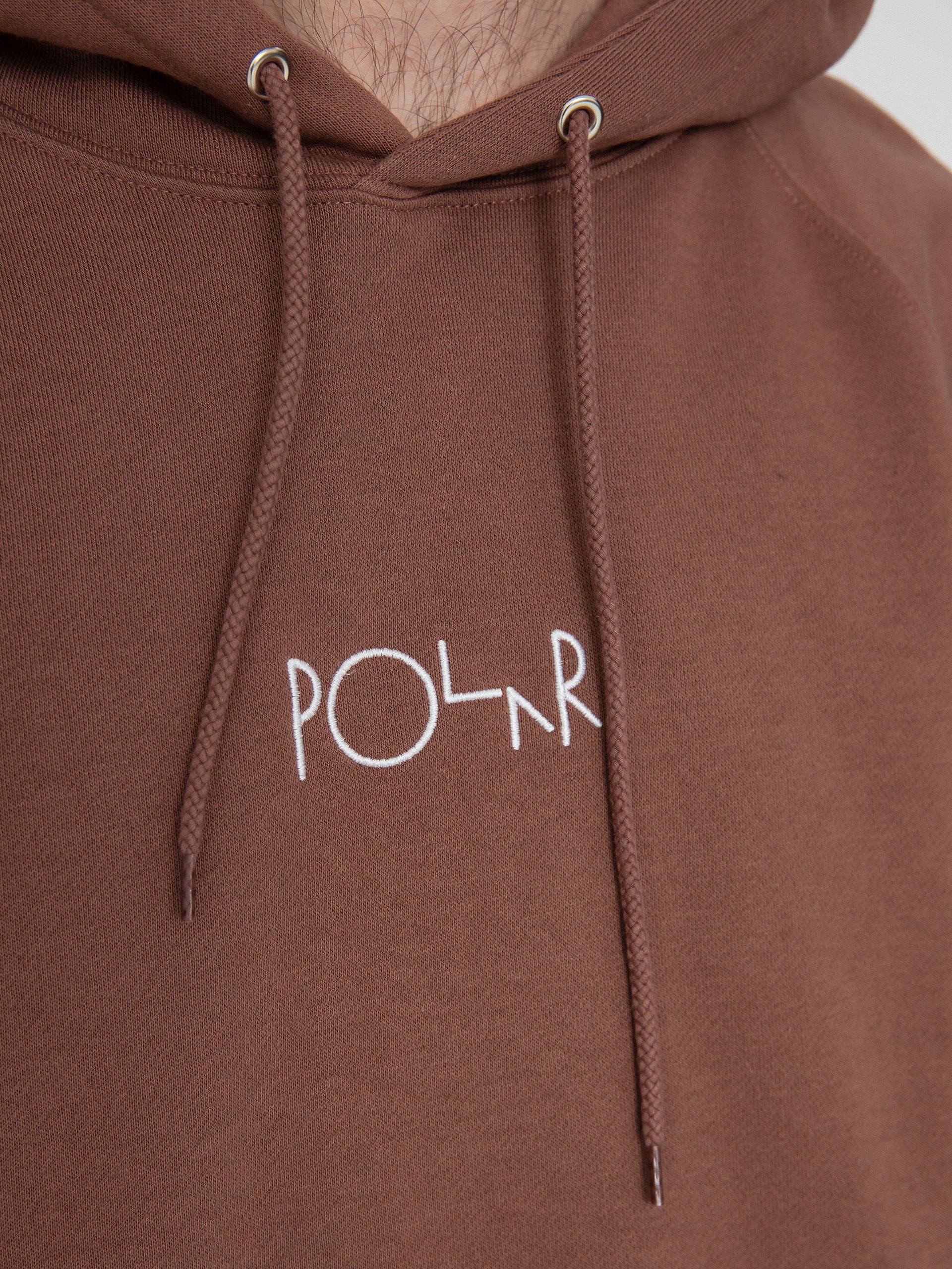 Polar Skate Default HD Hoodie (rust)
