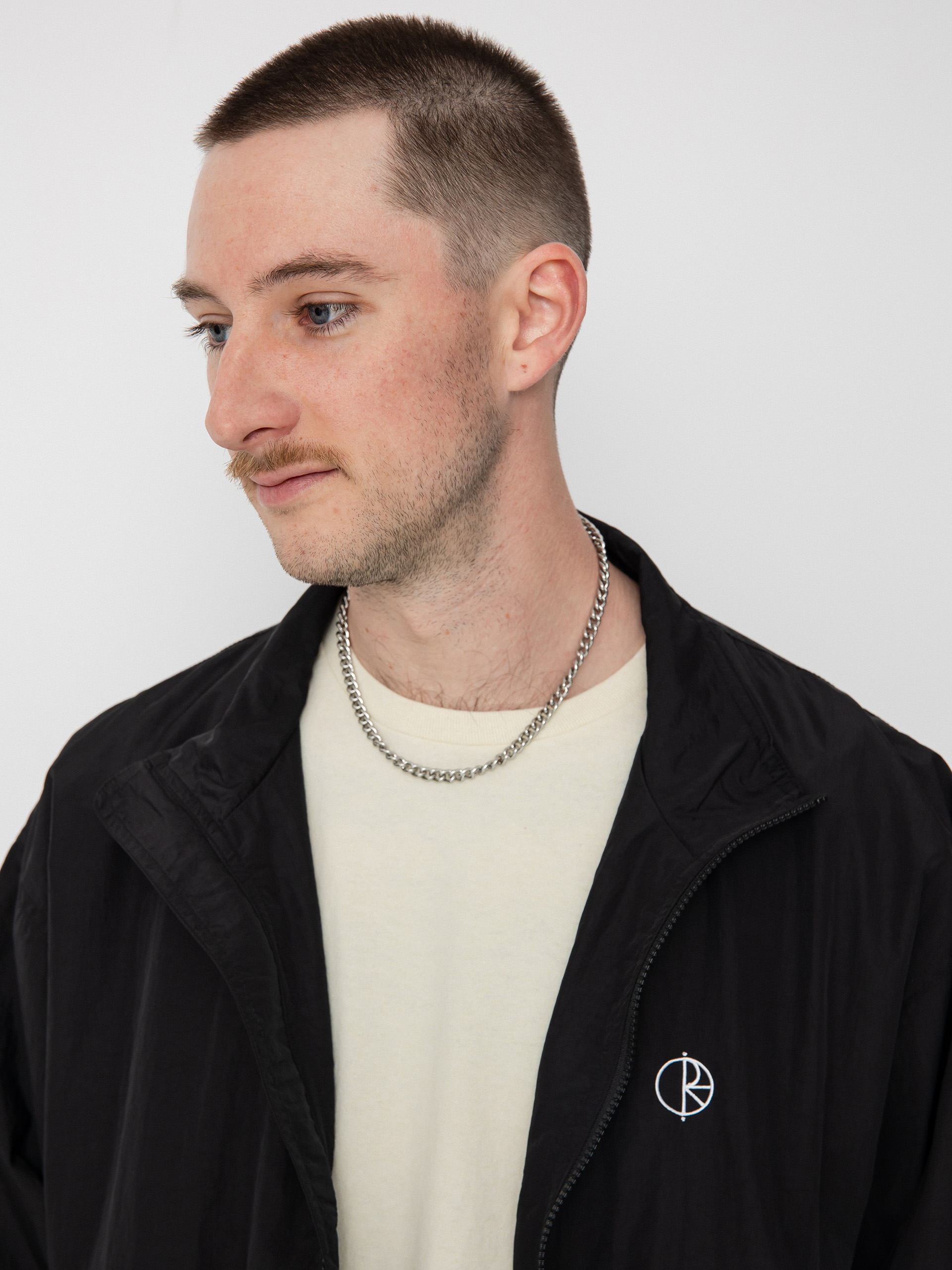 polar skate co. lasse track jacket Lサイズ Polar Skate Lasse Track Jacket - black (black)