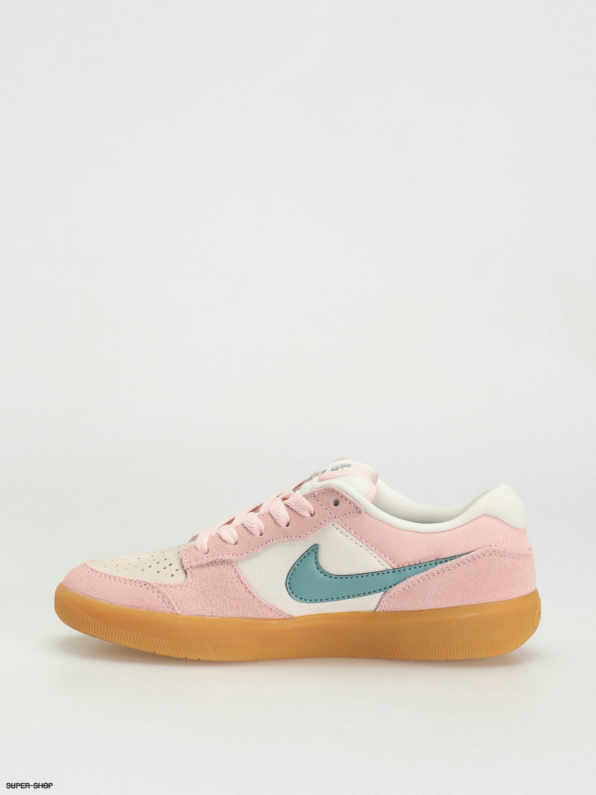 Nike SB Force 58 Teal, Gum & Pink Skate Shoes