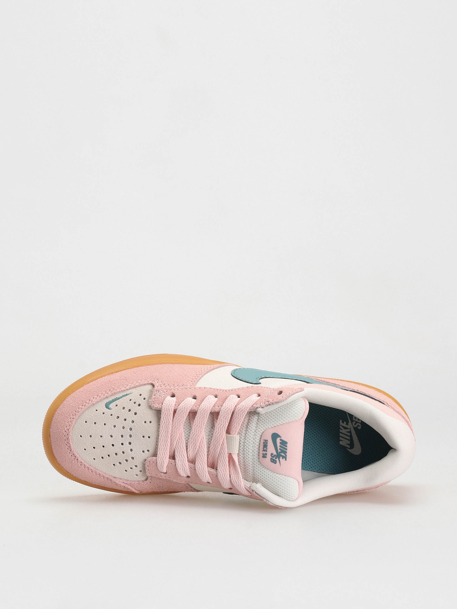 Nike SB Force 58 Shoes (pink bloom/mineral teal phantom)