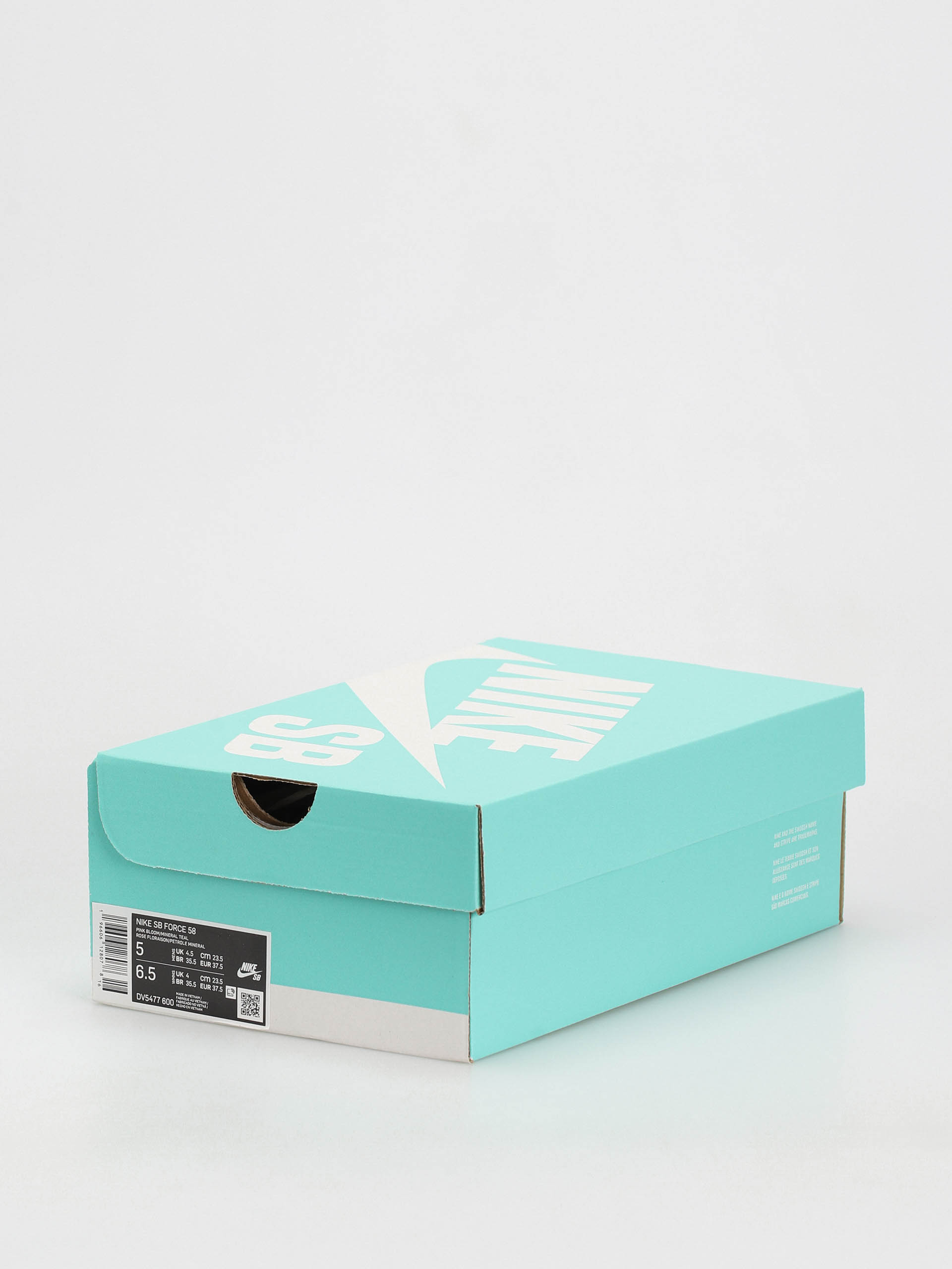Nike SB Force 58 Shoes (pink bloom/mineral teal phantom)