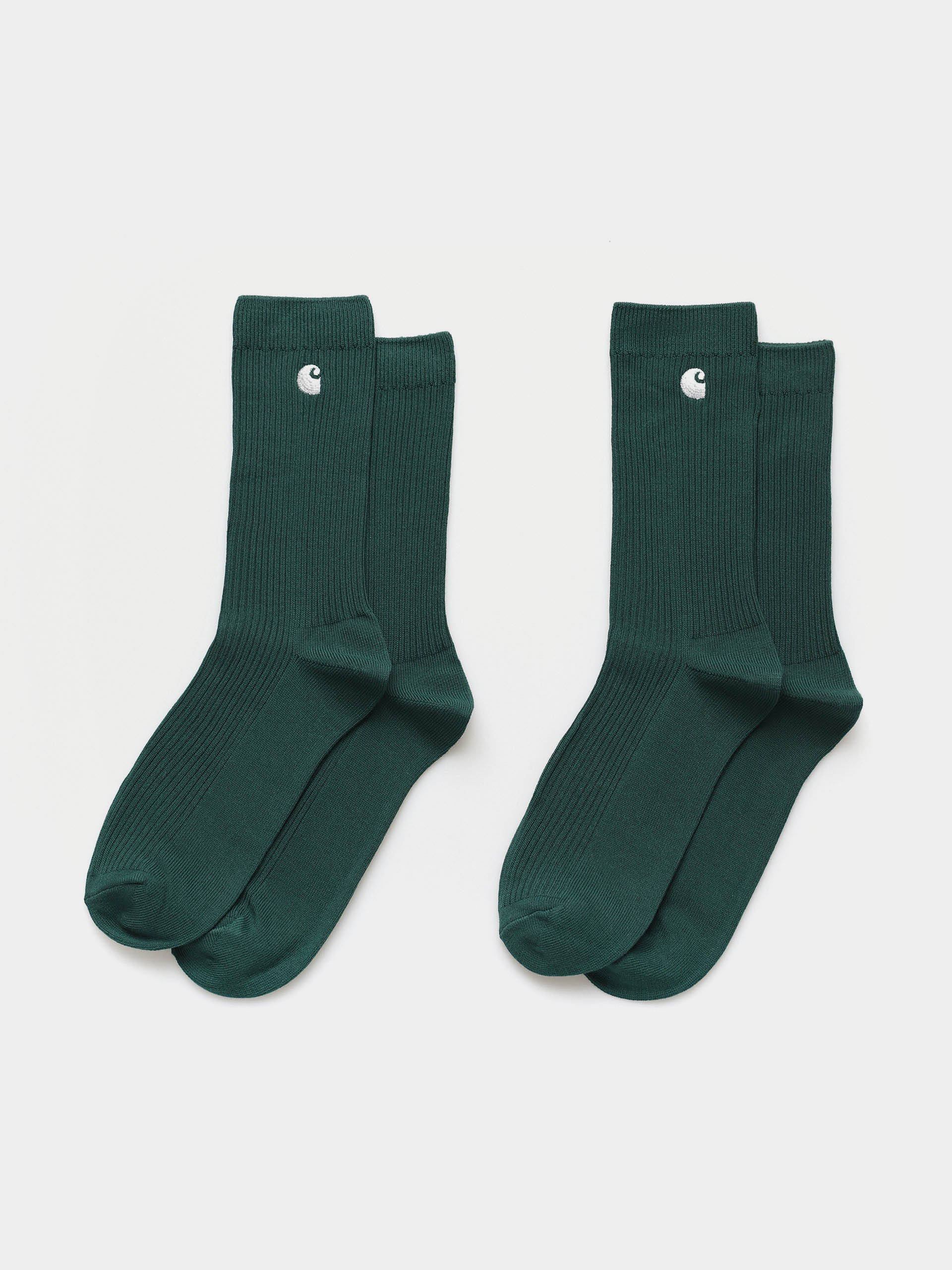 Carhartt WIP Madison Pack Socks (discovery green/white discovery green/white)