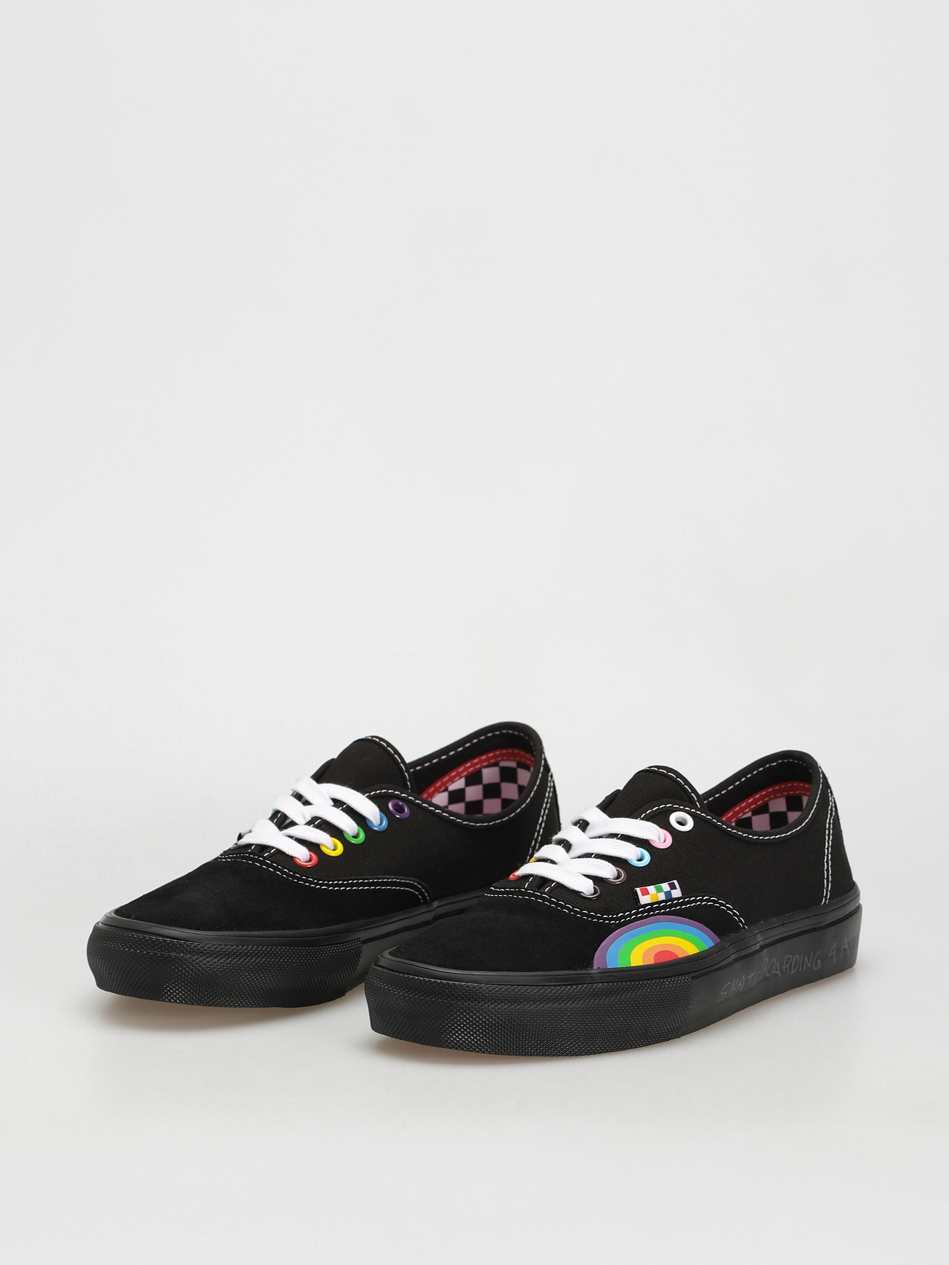 Vans Skate Authentic Schuhe (pride black/multi)