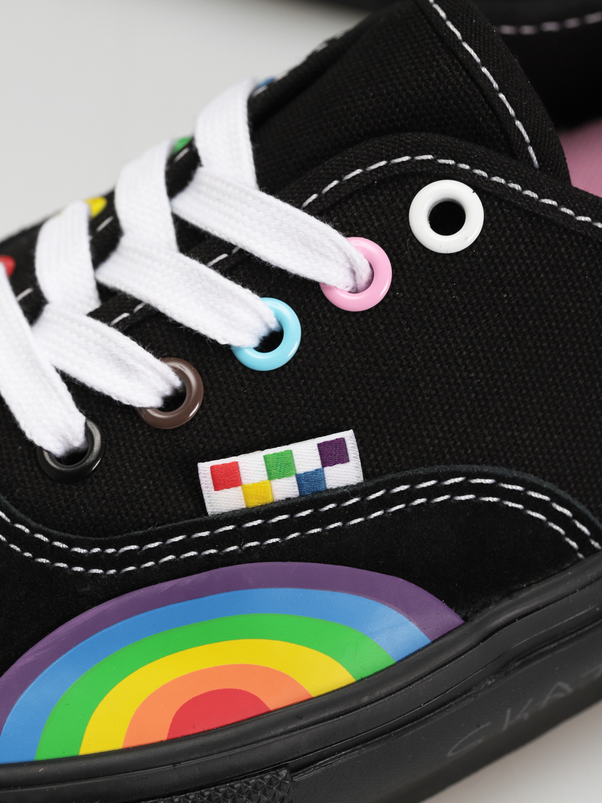 Vans Skate Authentic Schuhe (pride black/multi)