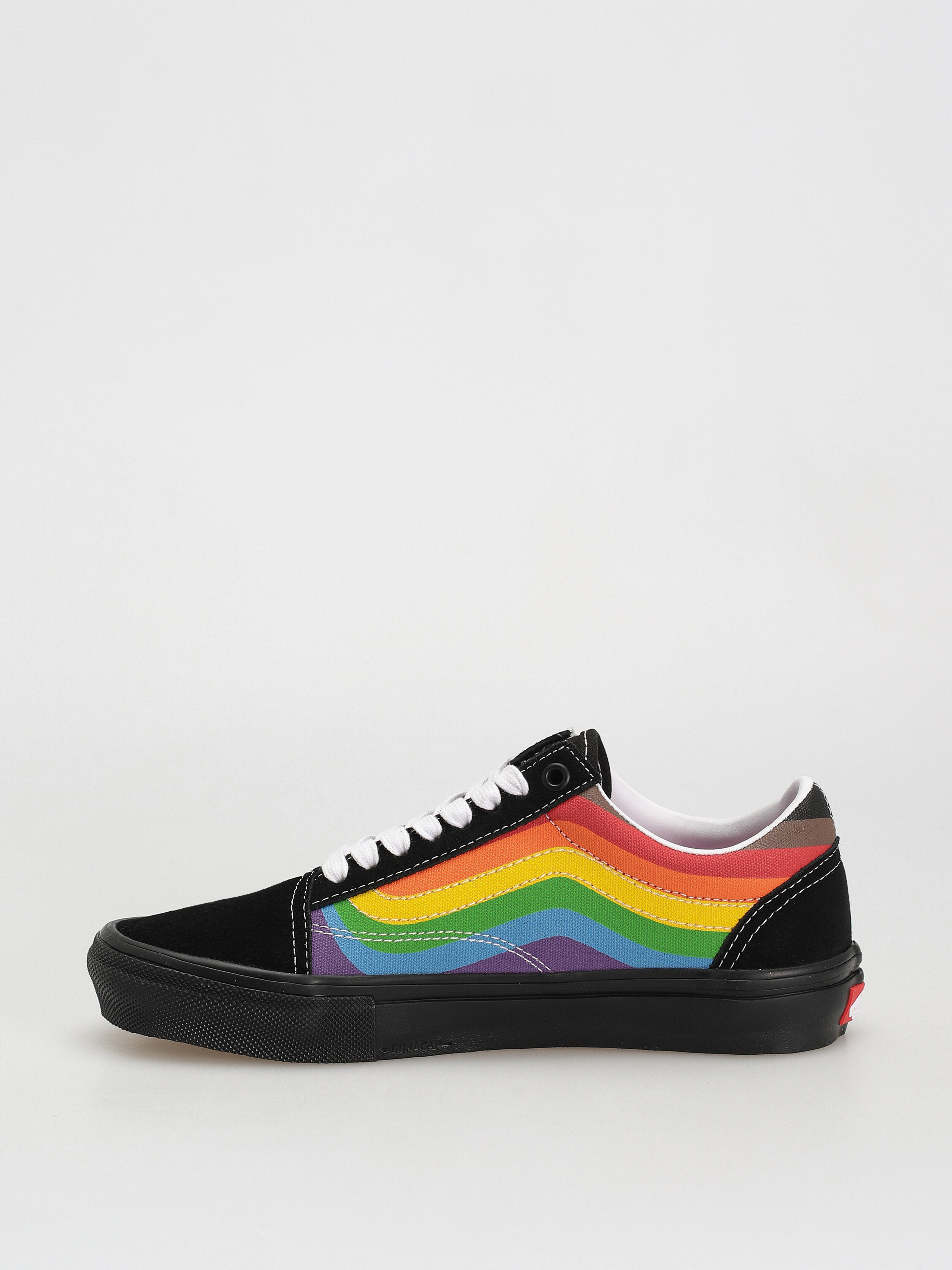 vans old skool rainbow stripe