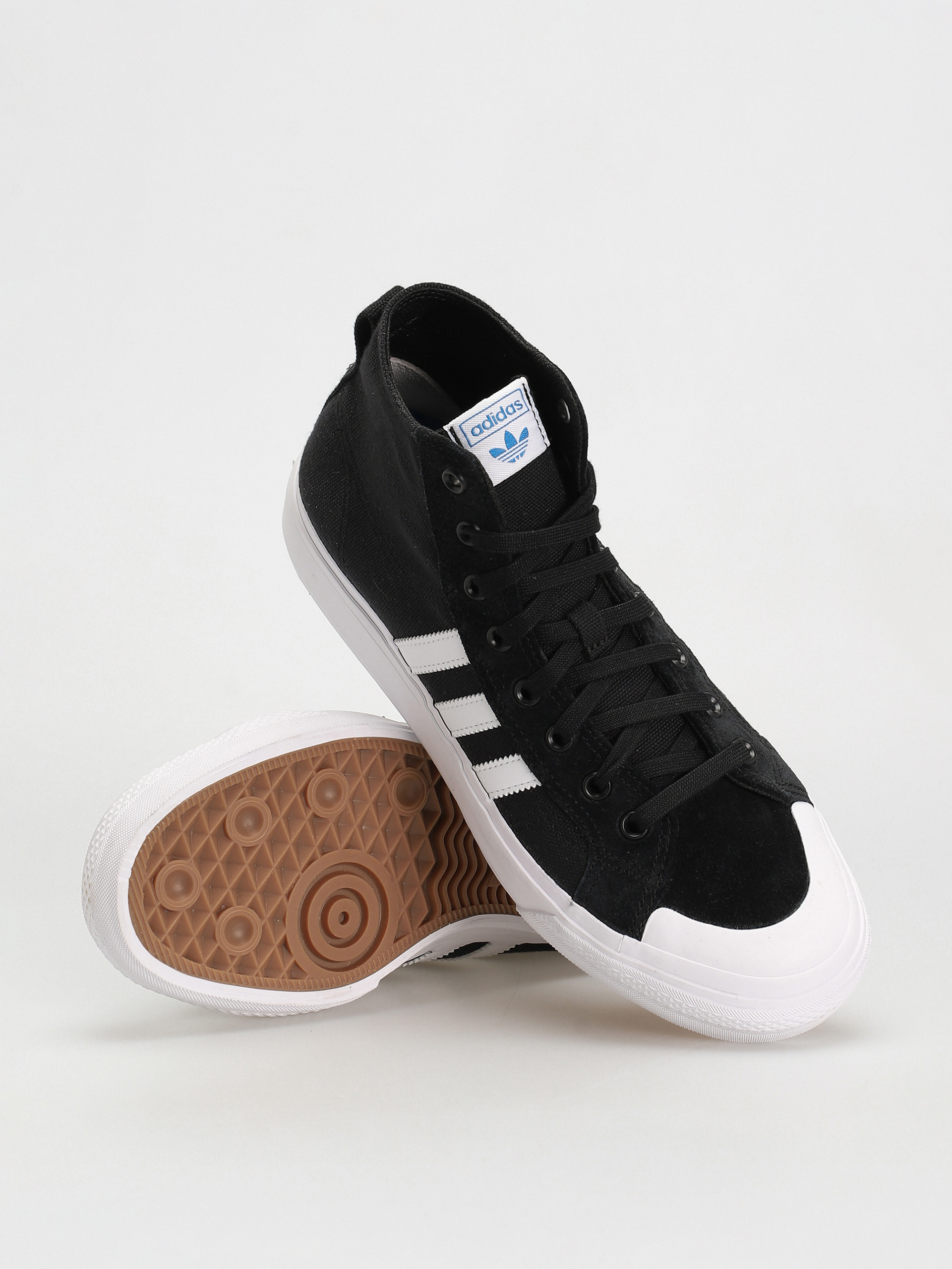 adidas Nizza Hi Adv Schuhe (cblack/ftwwht/bliblu)