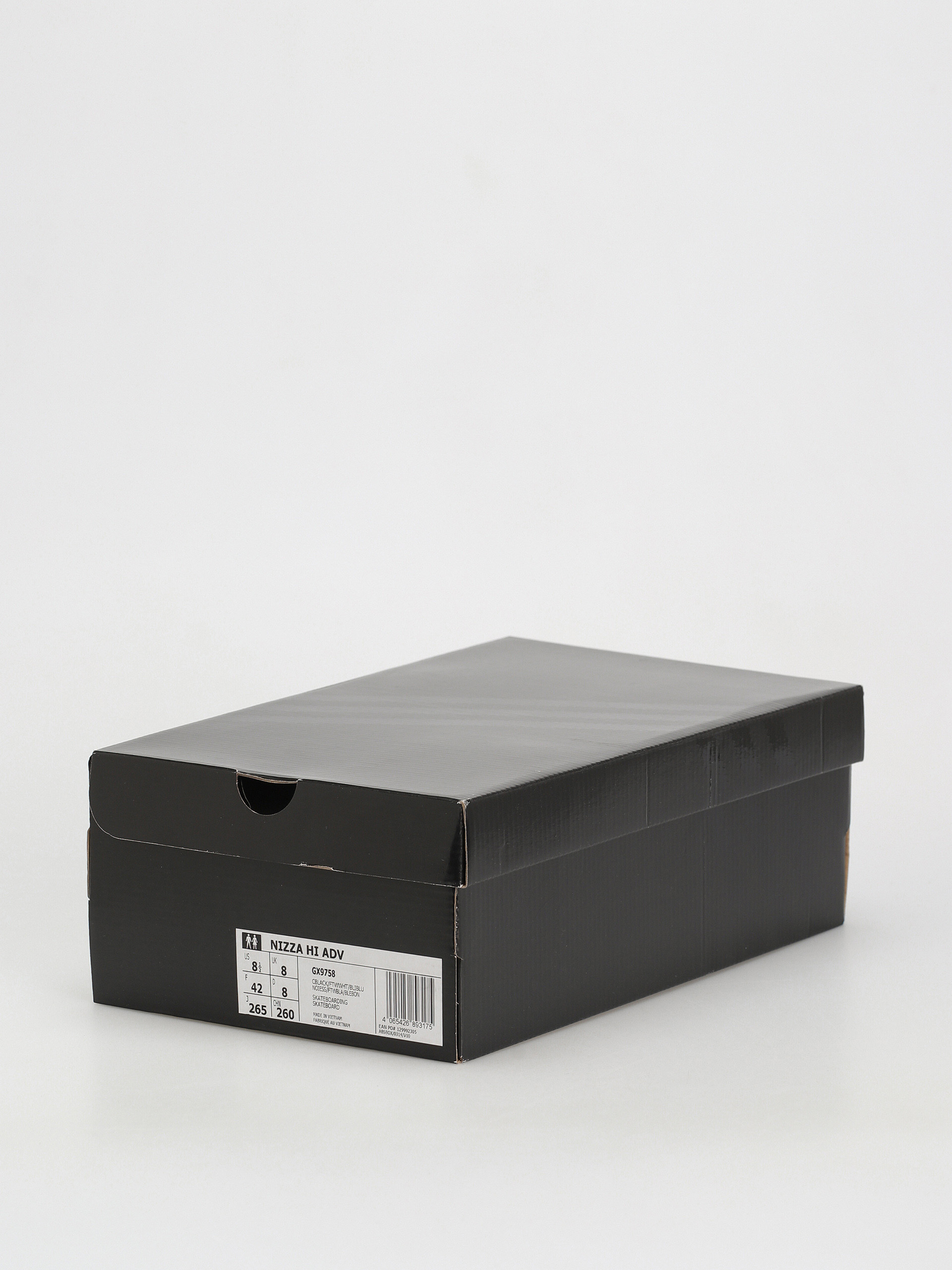 adidas Nizza Hi Adv Shoes (cblack/ftwwht/bliblu)