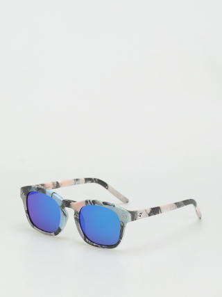 Volcom Earth Tripper Sunglasses (skulls/blue mirror)