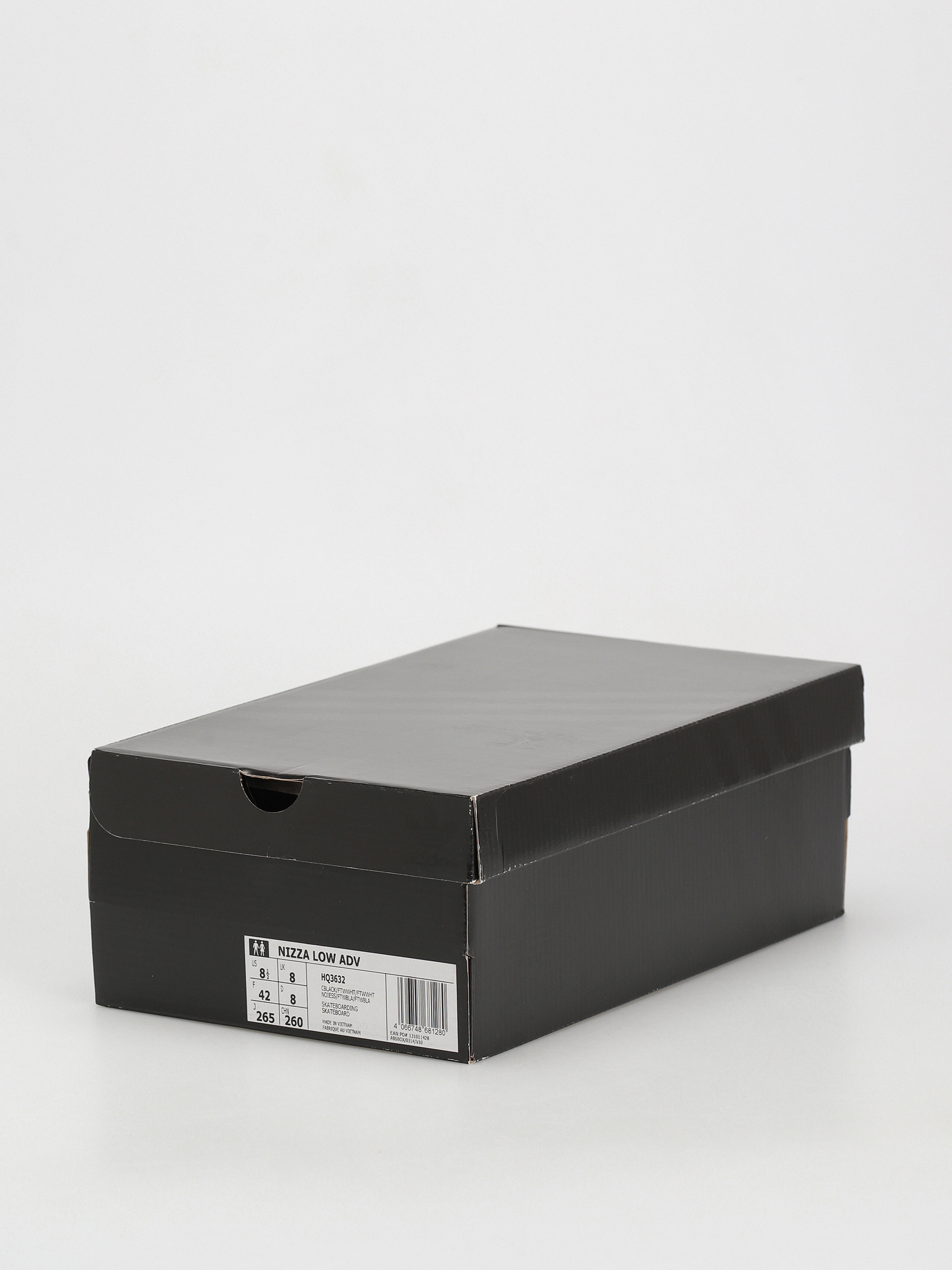 adidas Nizza Low Adv Schuhe (cblack/ftwwht/ftwwht)