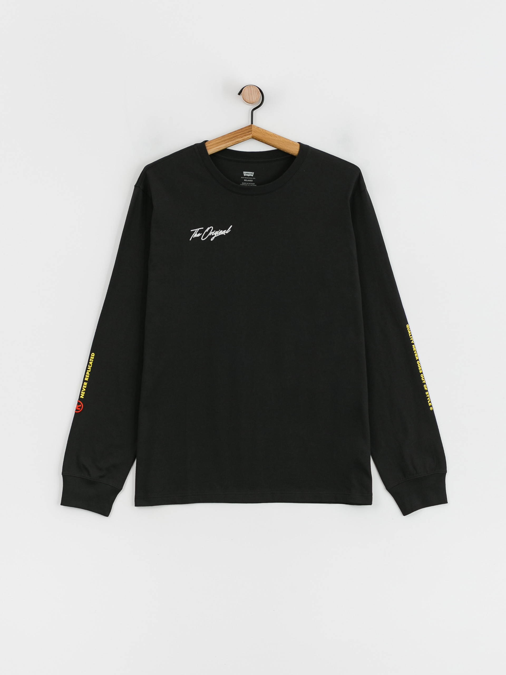 Levi's® Relaxed Graphic Poster Logo Longsleeve (black)