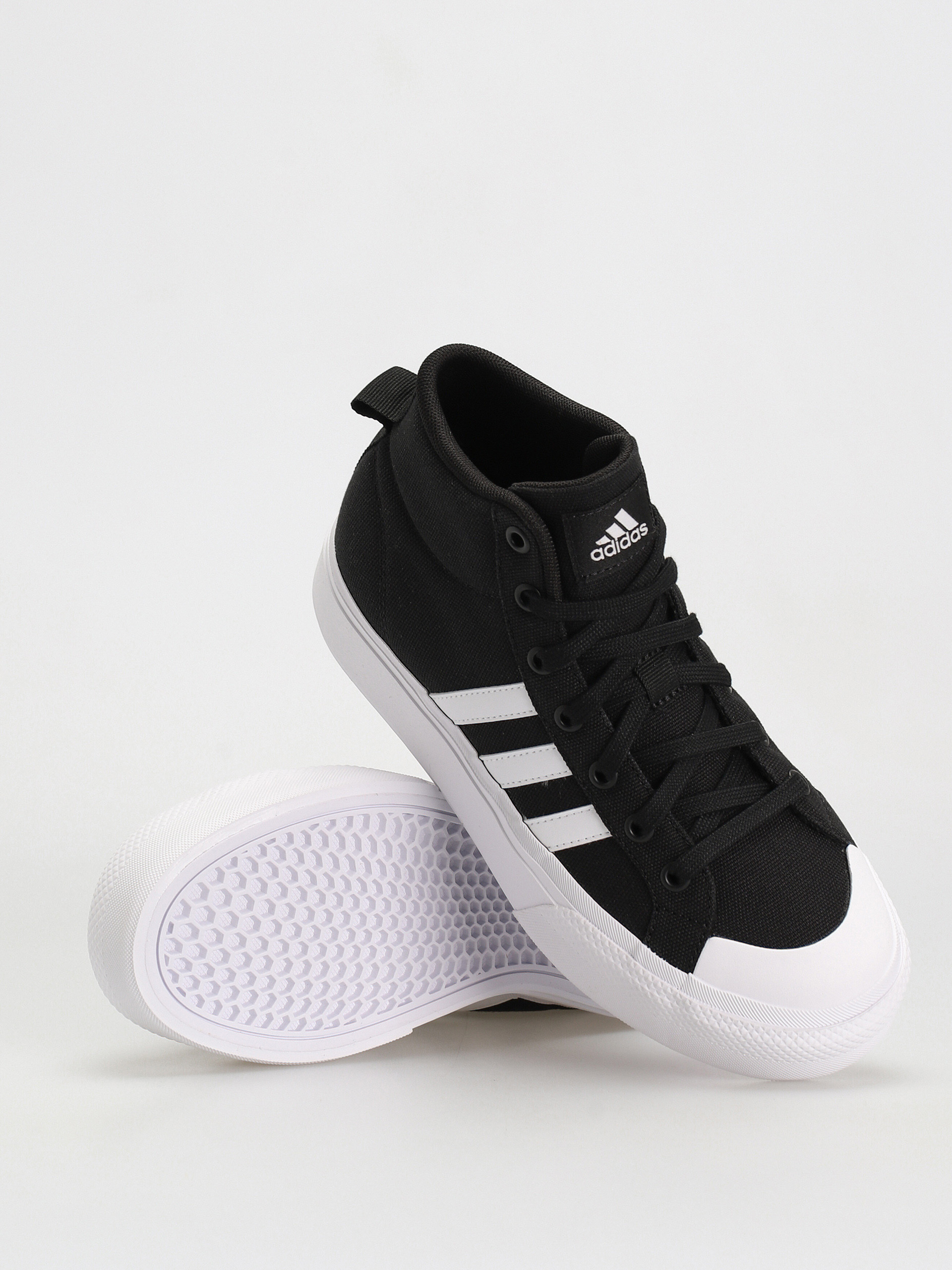 adidas Originals Bravada 2.0 Mid Platform Shoes Wmn (cblack/ftwwht/cblack)