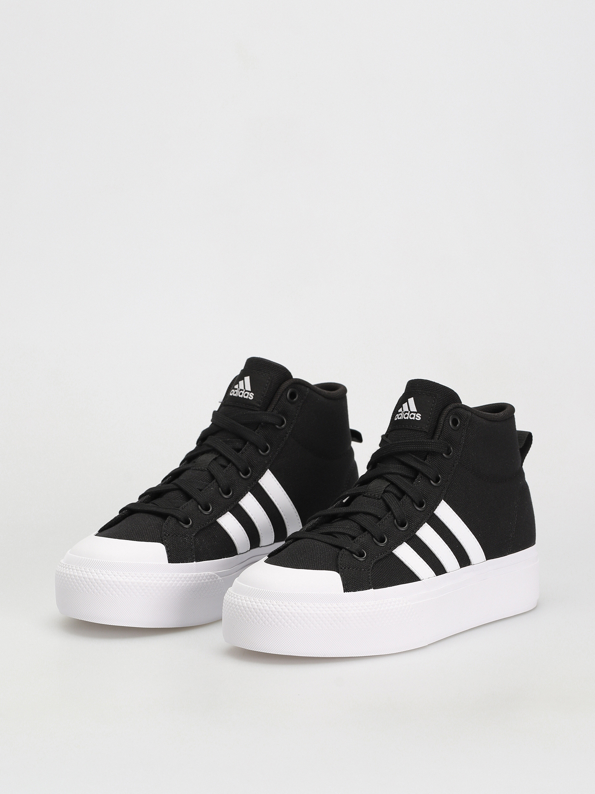 adidas Originals Bravada 2.0 Mid Platform Shoes Wmn (cblack/ftwwht/cblack)