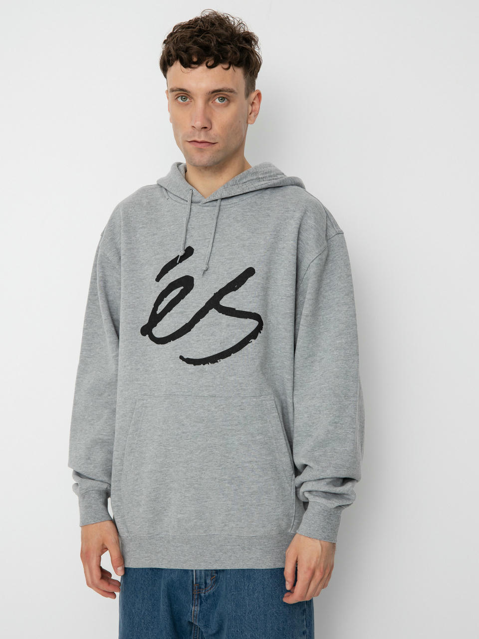 eS Script HD Hoodie (grey/heather)