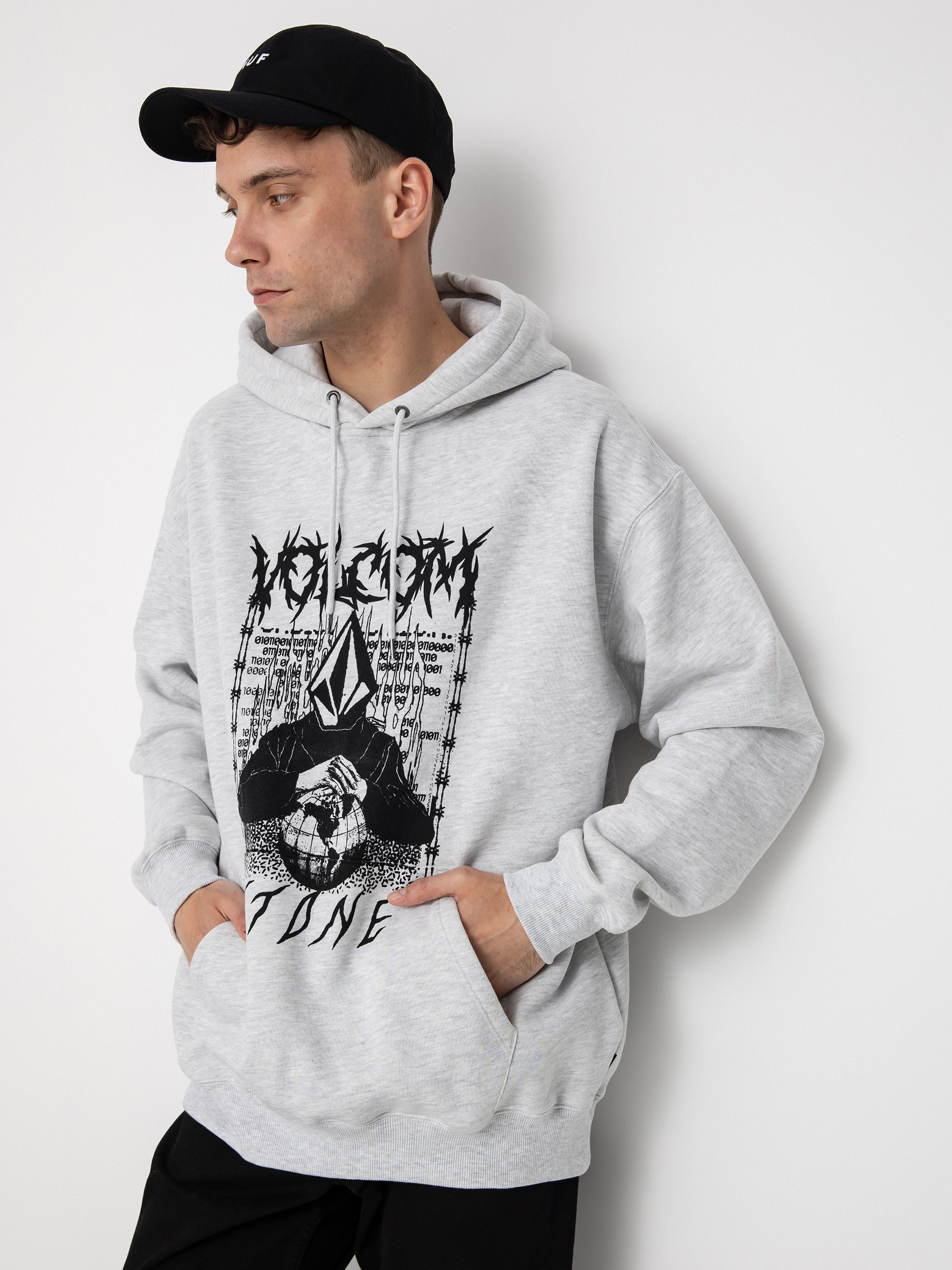 Volcom Edener HD Hoodie (heather grey)
