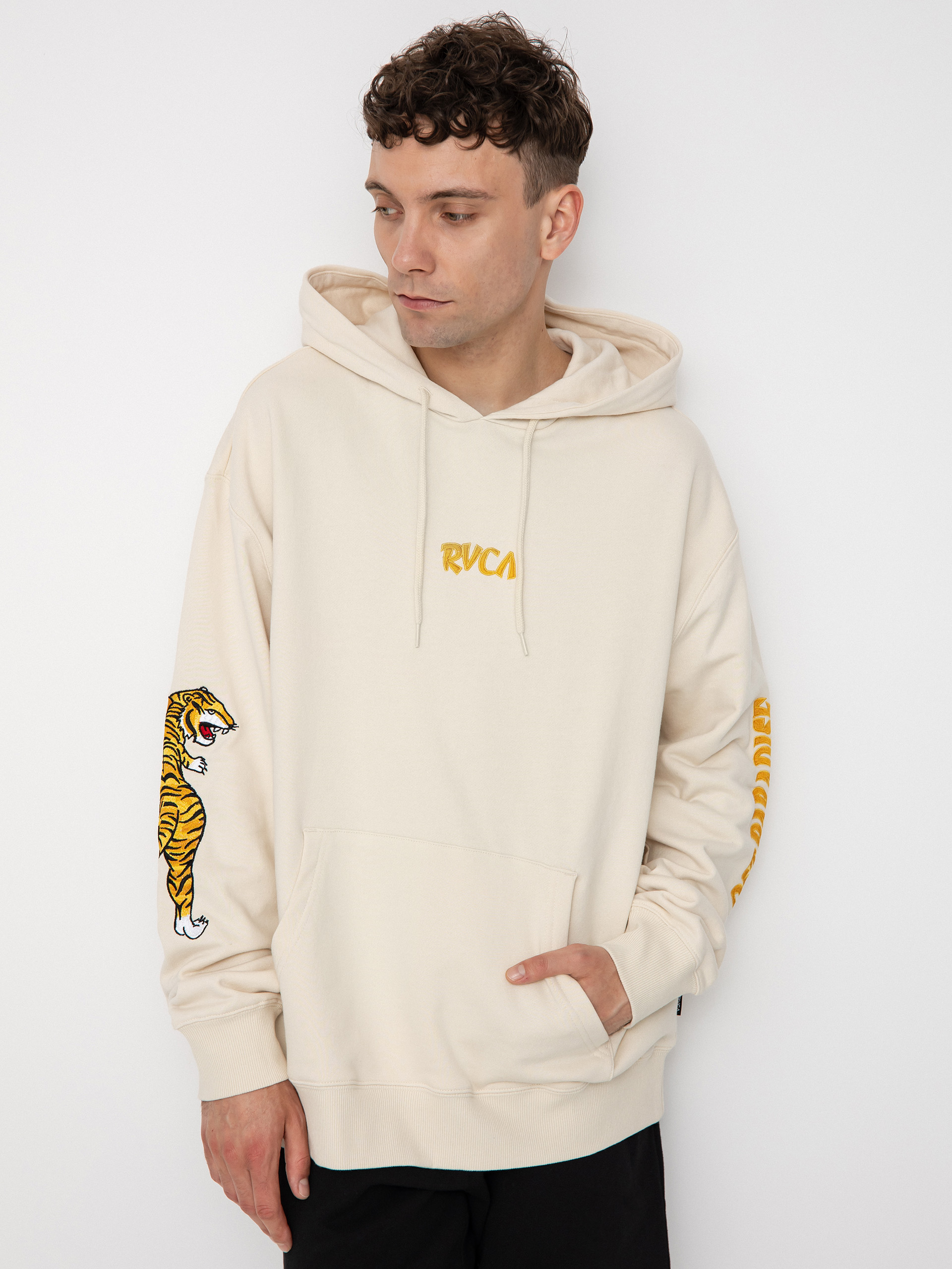 RVCA z kapturem Lost Paradise Sweatshirt (natural)