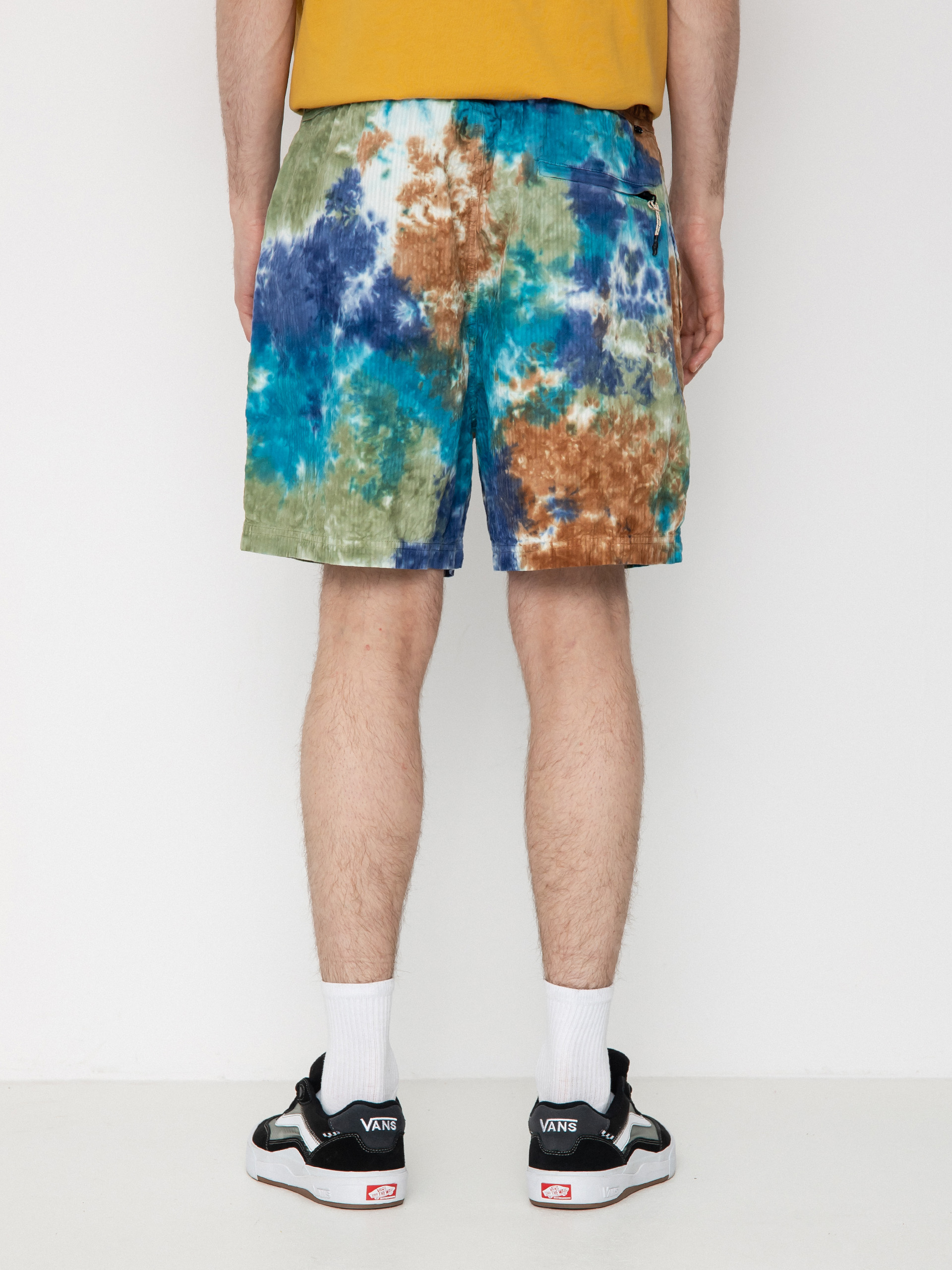 Element Wander Tie Dye Shorts (dark magma)