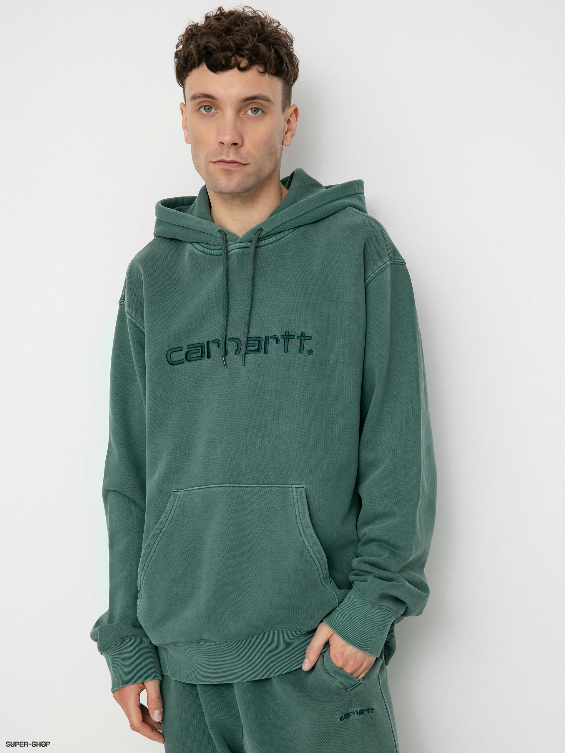 Carhartt WIP Duster HD Hoodie discovery green