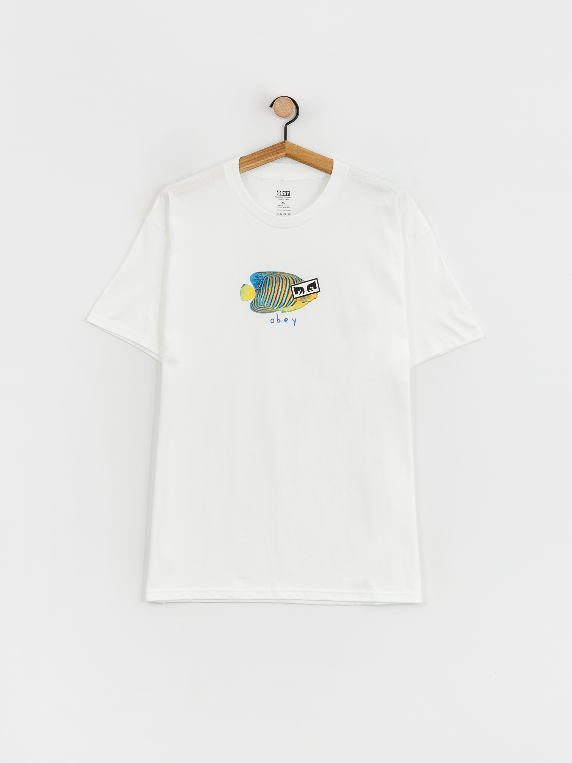 OBEY Tropical Fish T-shirt (white)