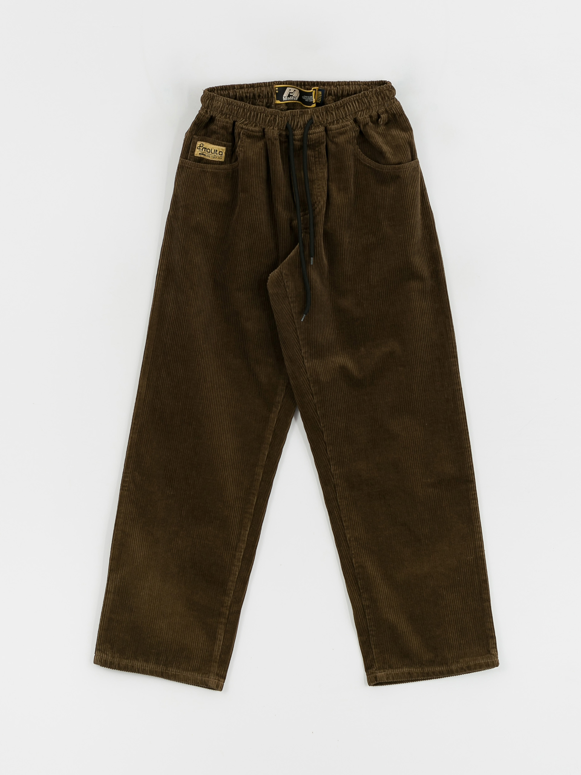 Malita Cord Log Elastic Pants (olive)