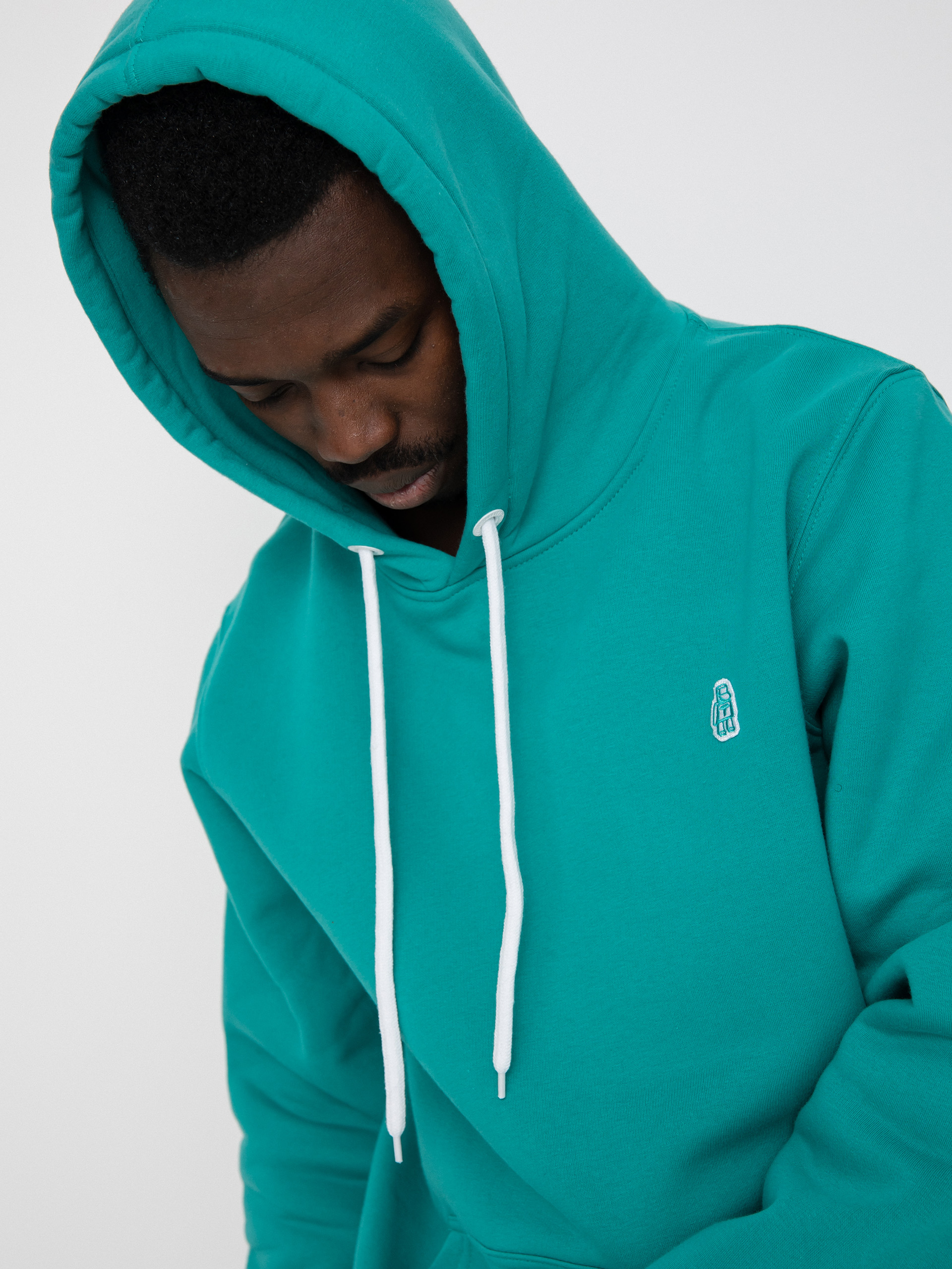 Tabasko Mini Logo HD Hoodie (turquoise)