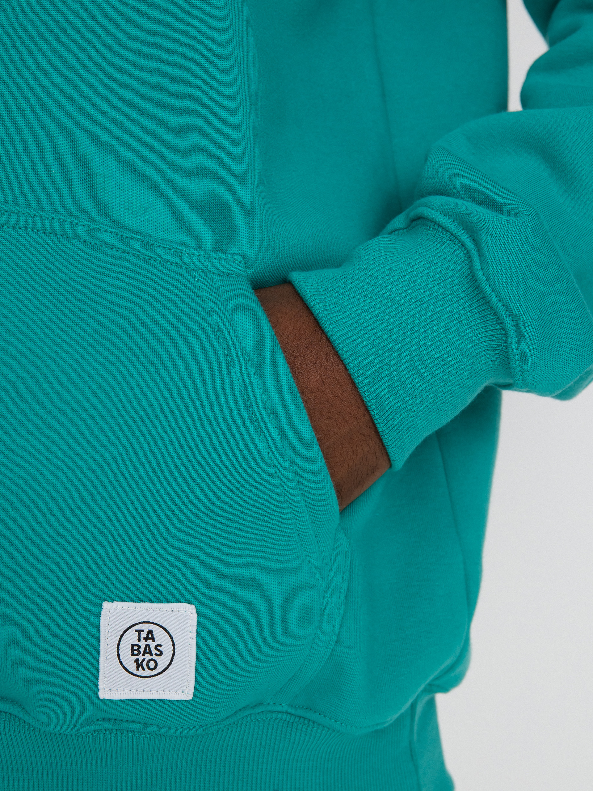 Tabasko Mini Logo HD Hoodie (turquoise)