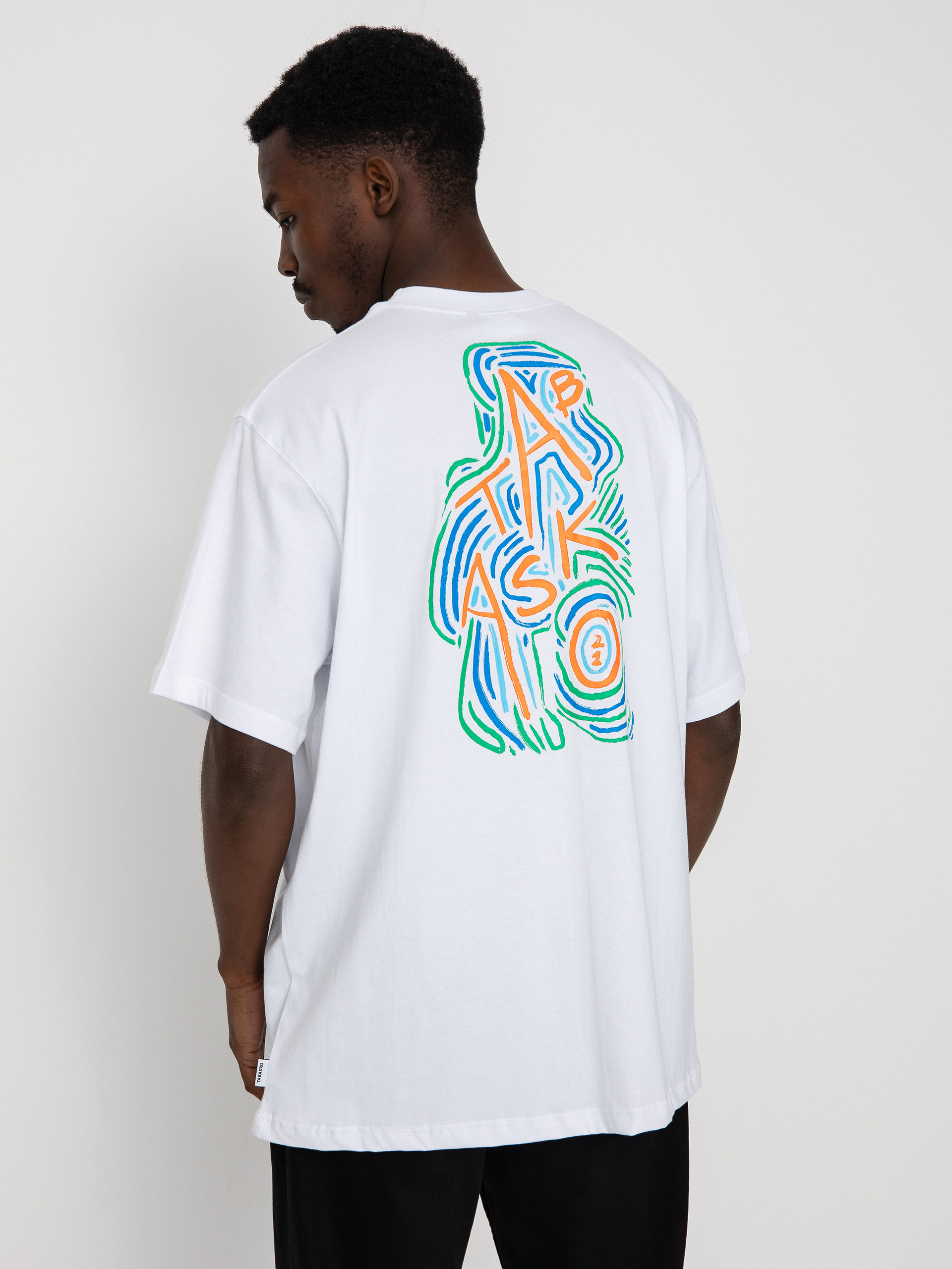 Tabasko Brushstroke T-shirt (white)
