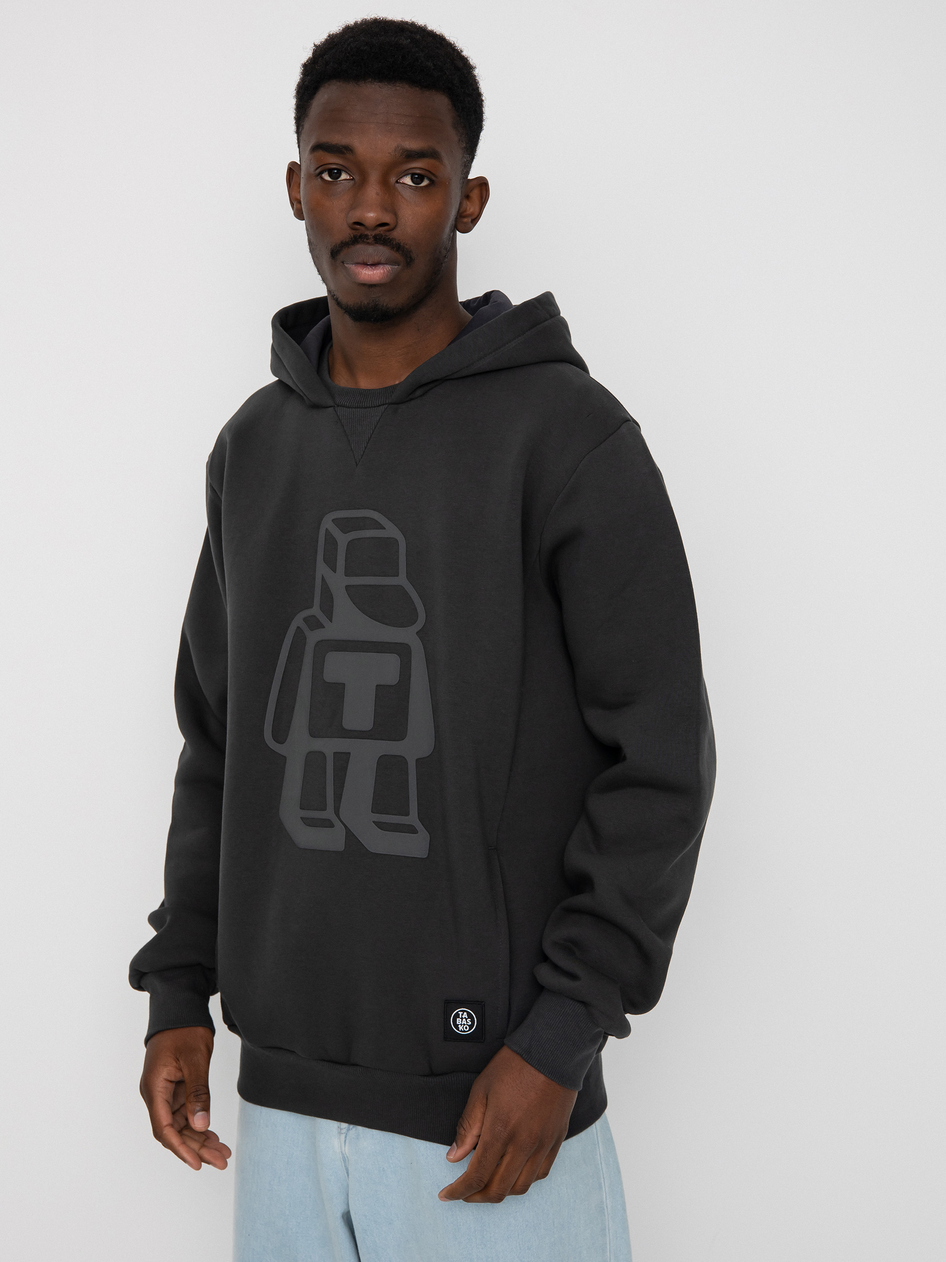 Tabasko Monochrom Hoodie (grafit)