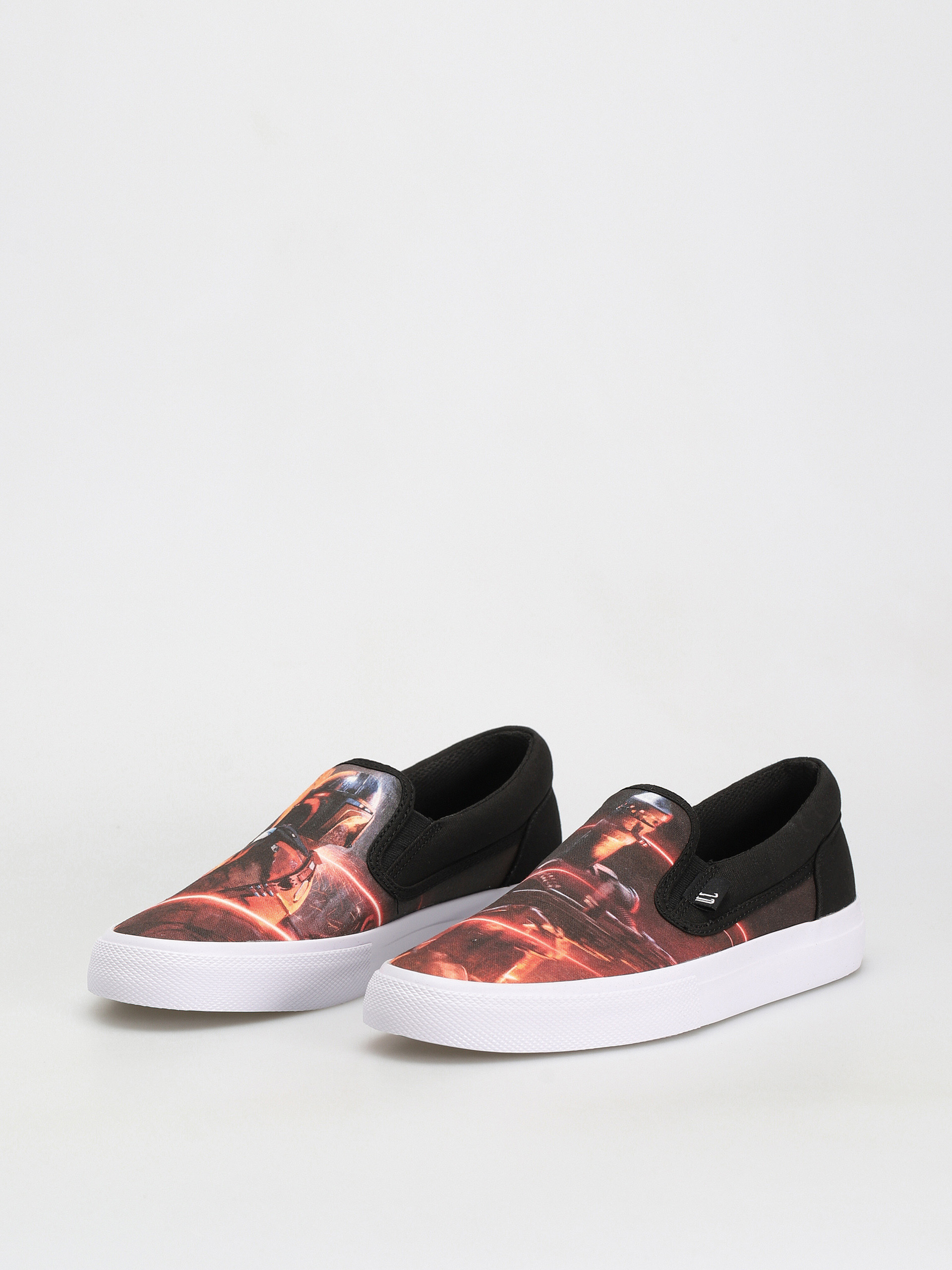 DC X Star Wars Manual Slip Shoes (black/red)