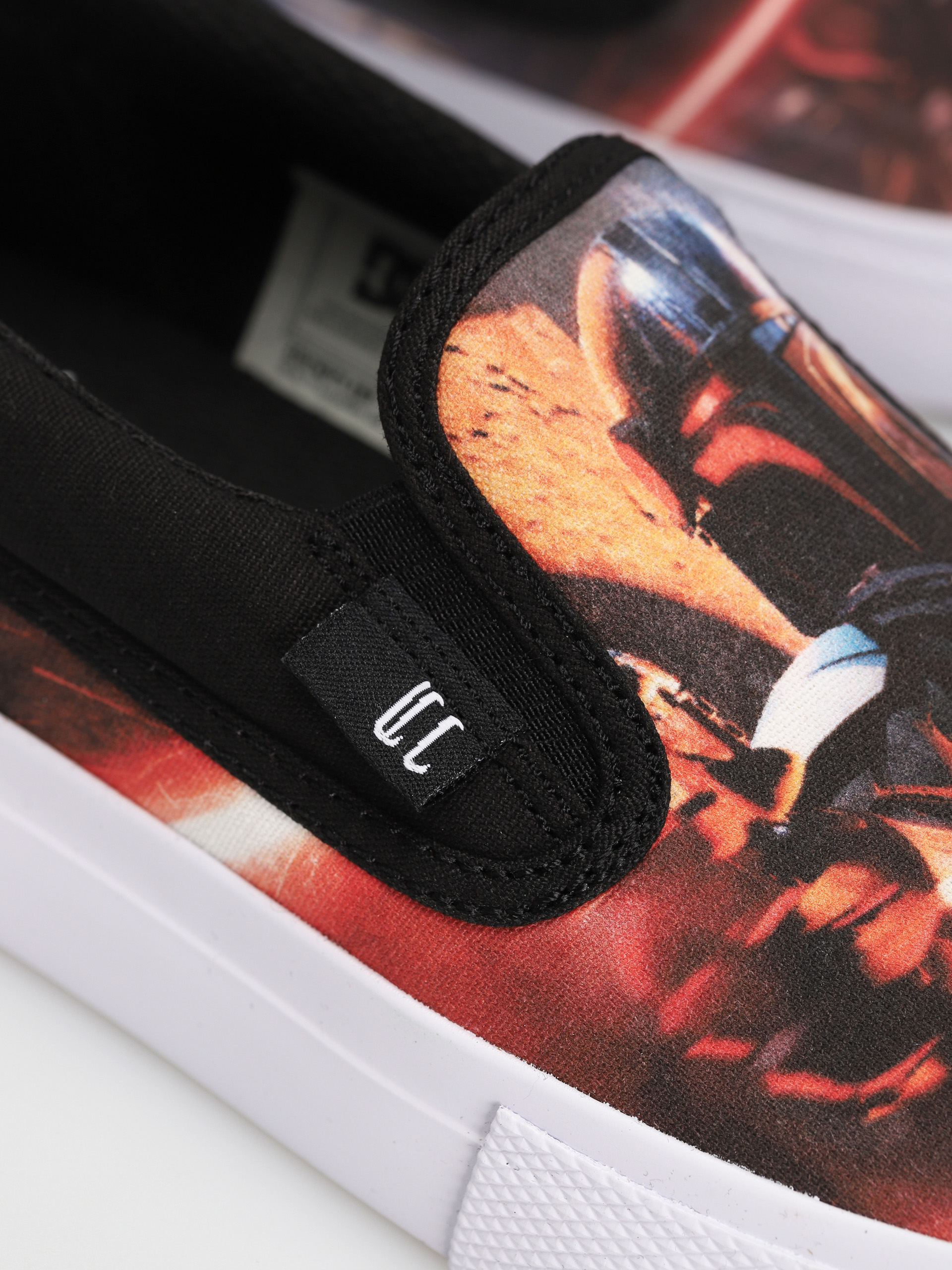 DC X Star Wars Manual Slip Shoes (black/red)