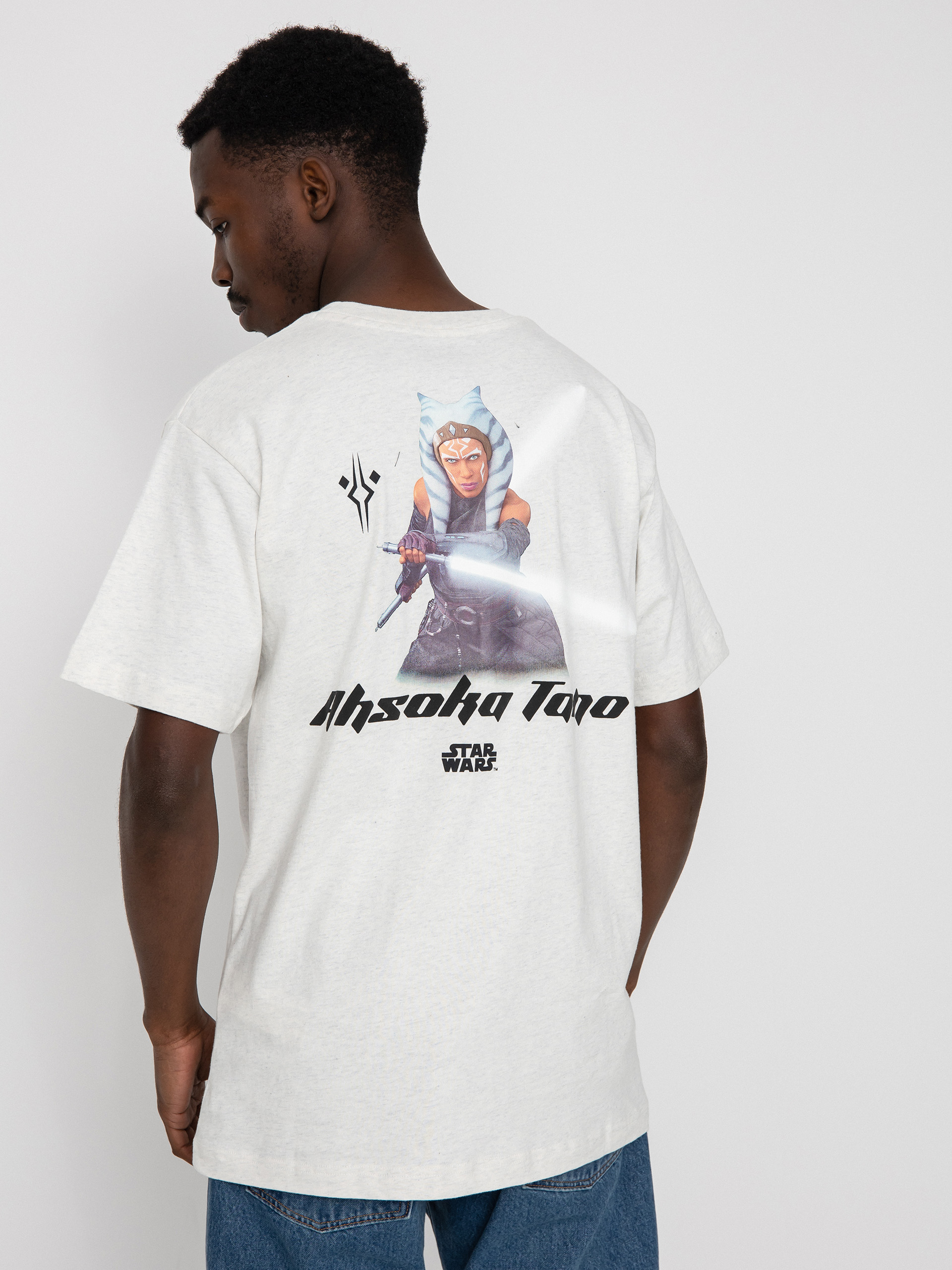 DC X Star Wars Ahsoka T-shirt (snow heather)