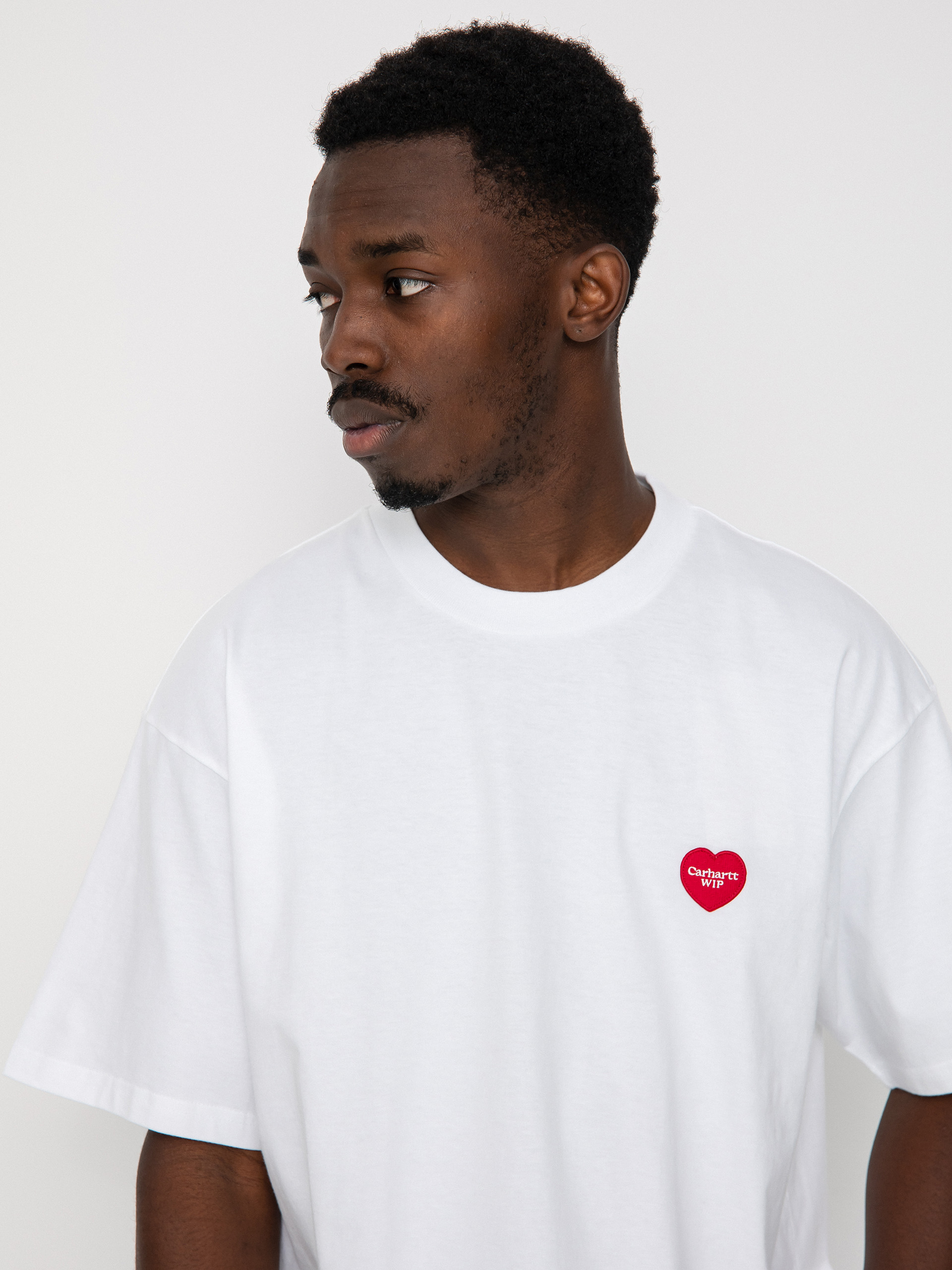 Carhartt WIP Double Heart T-Shirt (white)