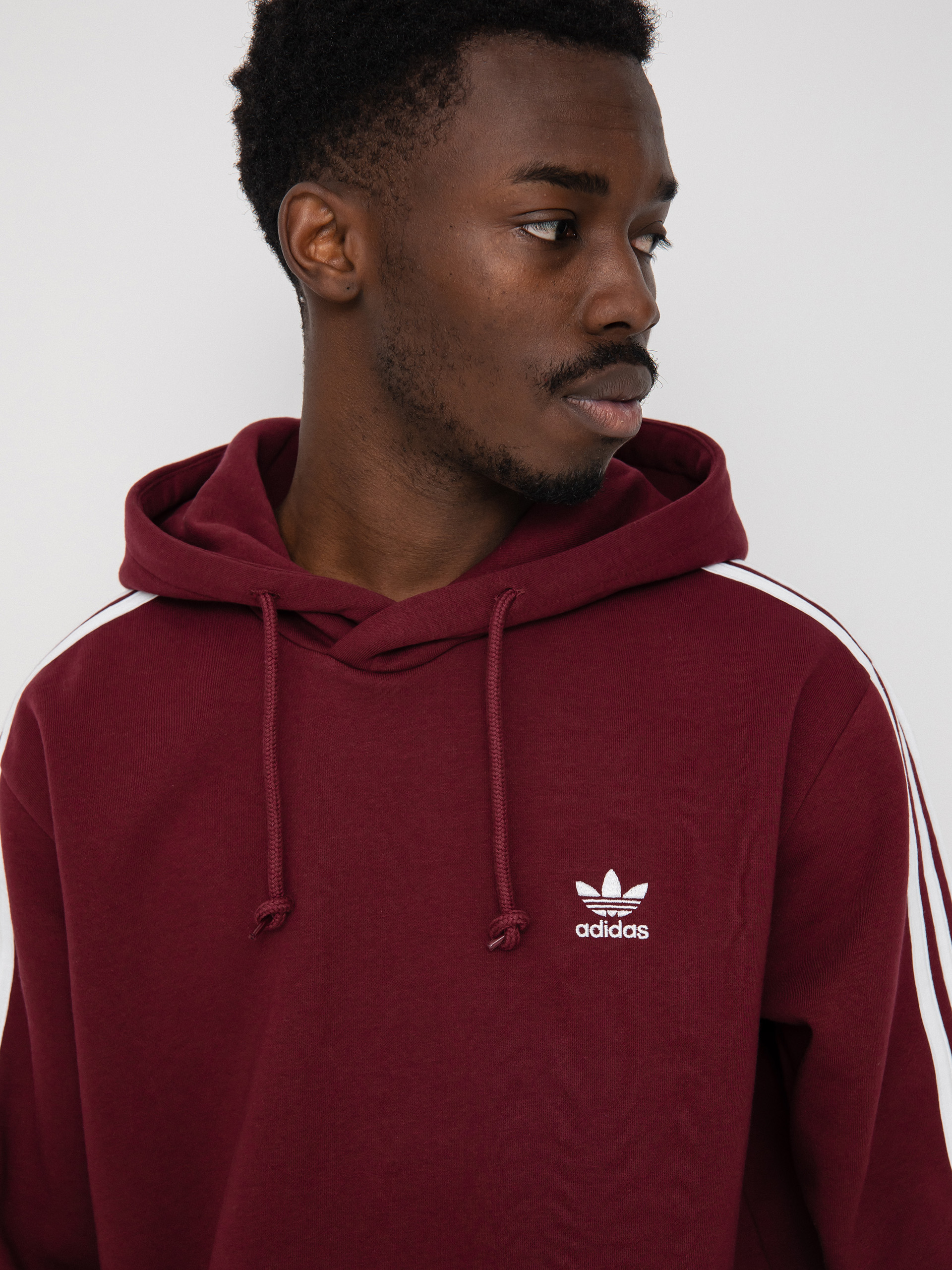 Adidas originals outlet 3-stripes overhead hoodie