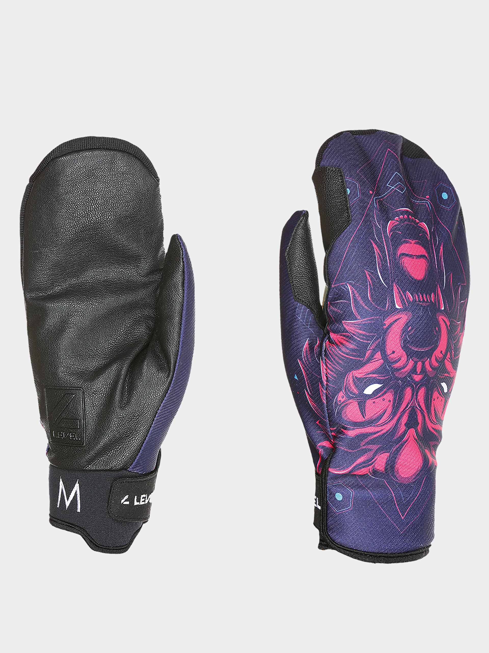 Level Pro Rider Mitt Gloves (navy)