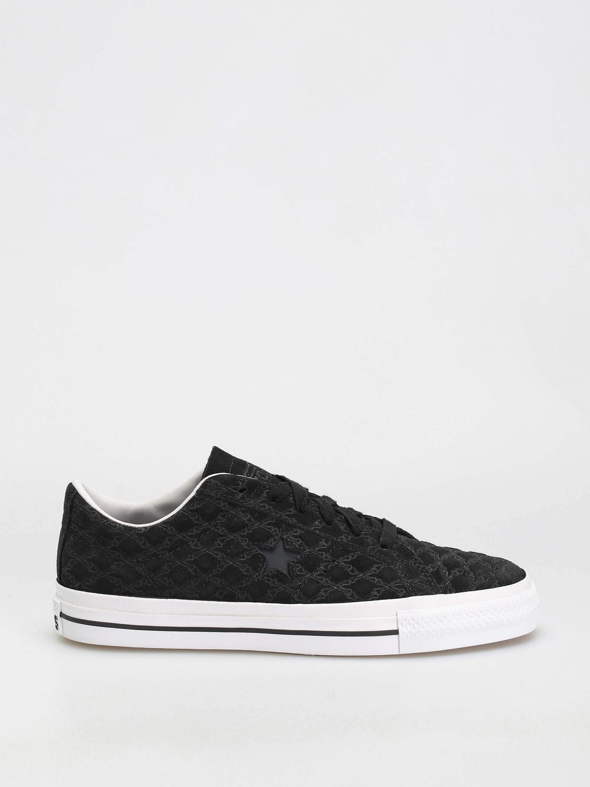 Converse One Star Pro Ox Schuhe Schwarz black black white