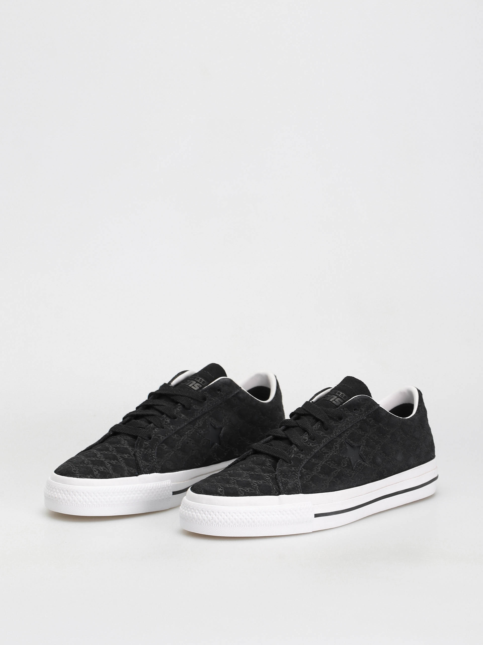Converse One Star Pro Ox Shoes (black/black/white)