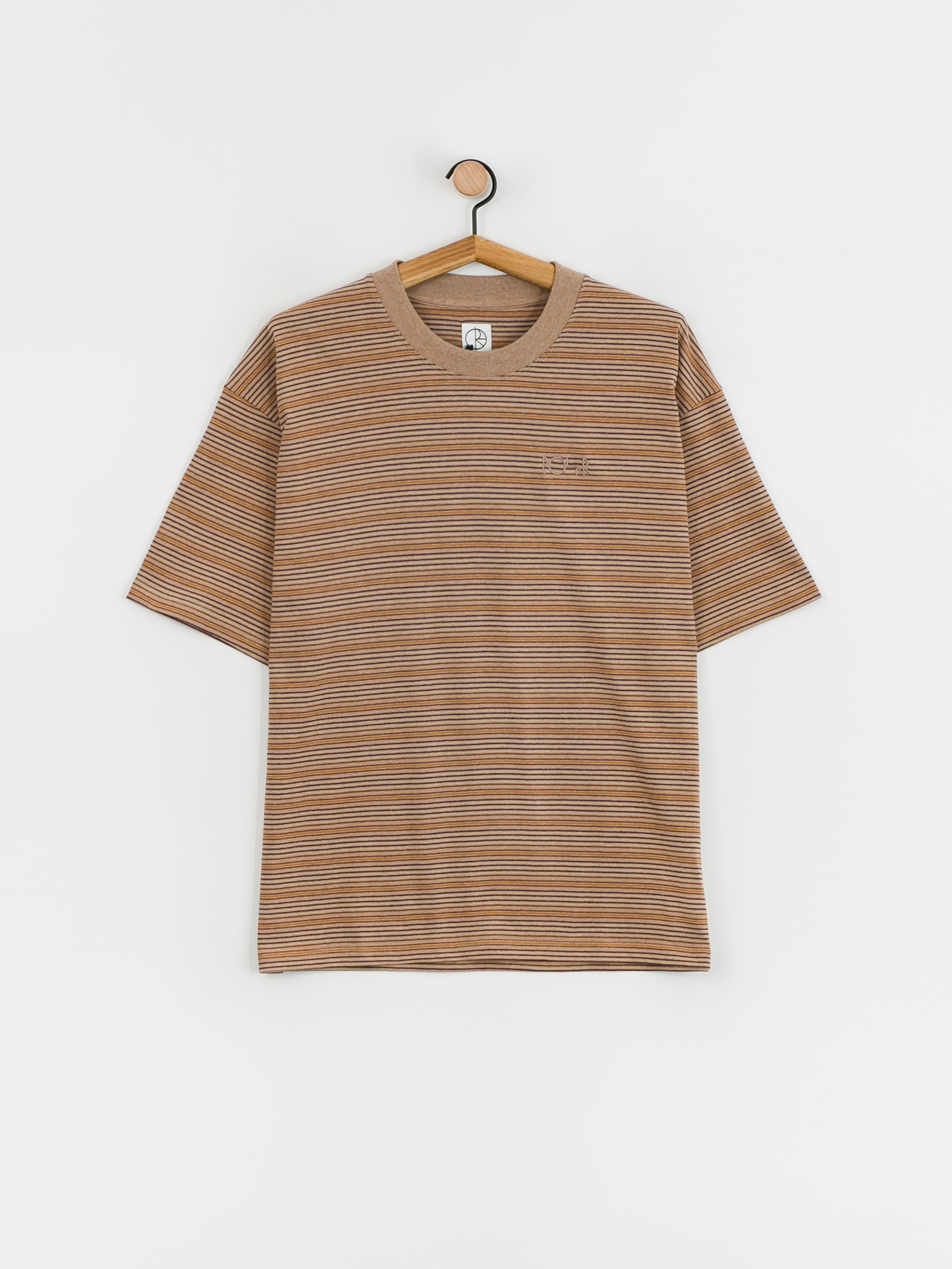 Clothing Polar Surf Tee Acid Tee Surf Logo Brown – Polar Skate