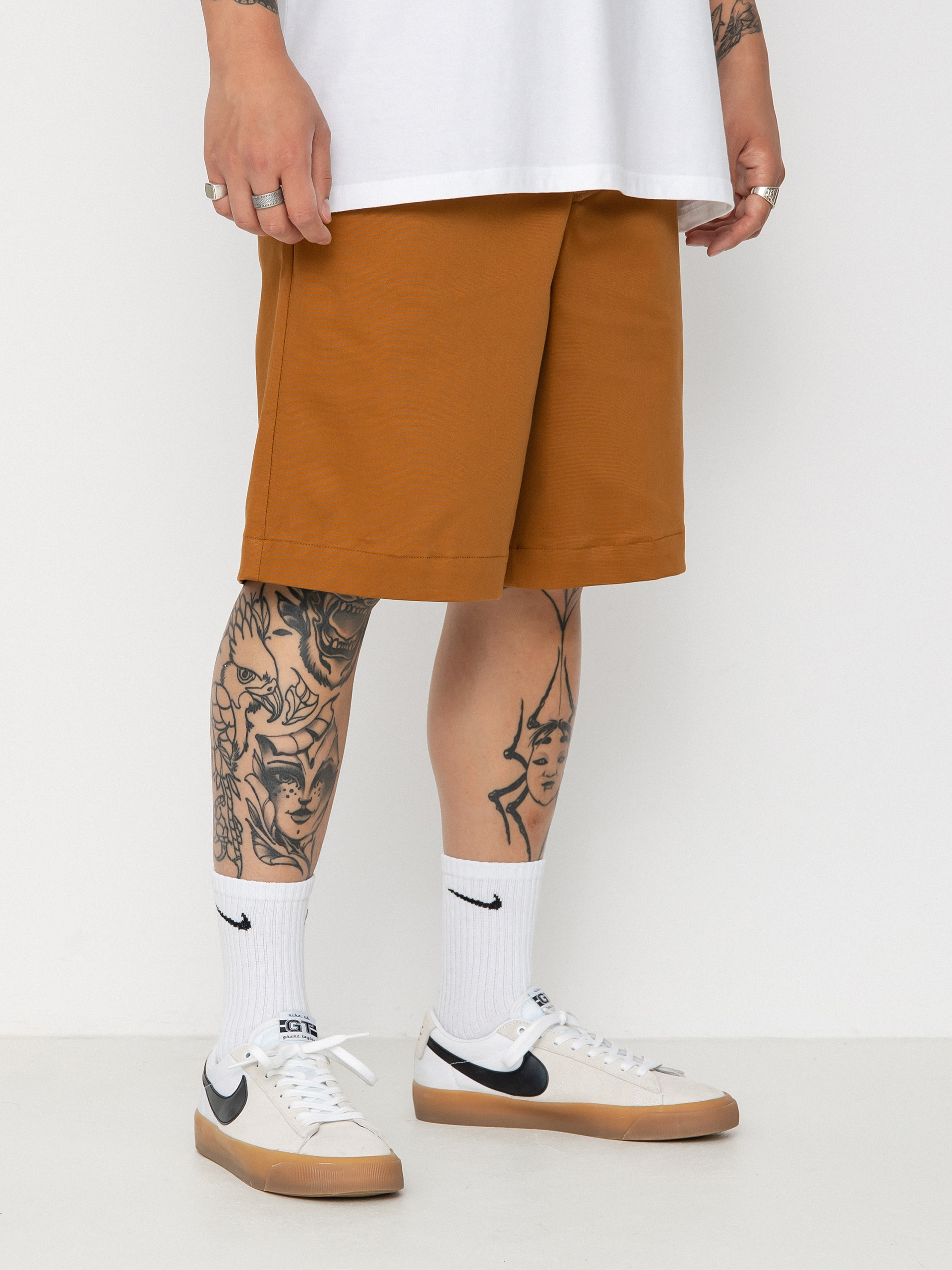 Brown chino shorts hotsell