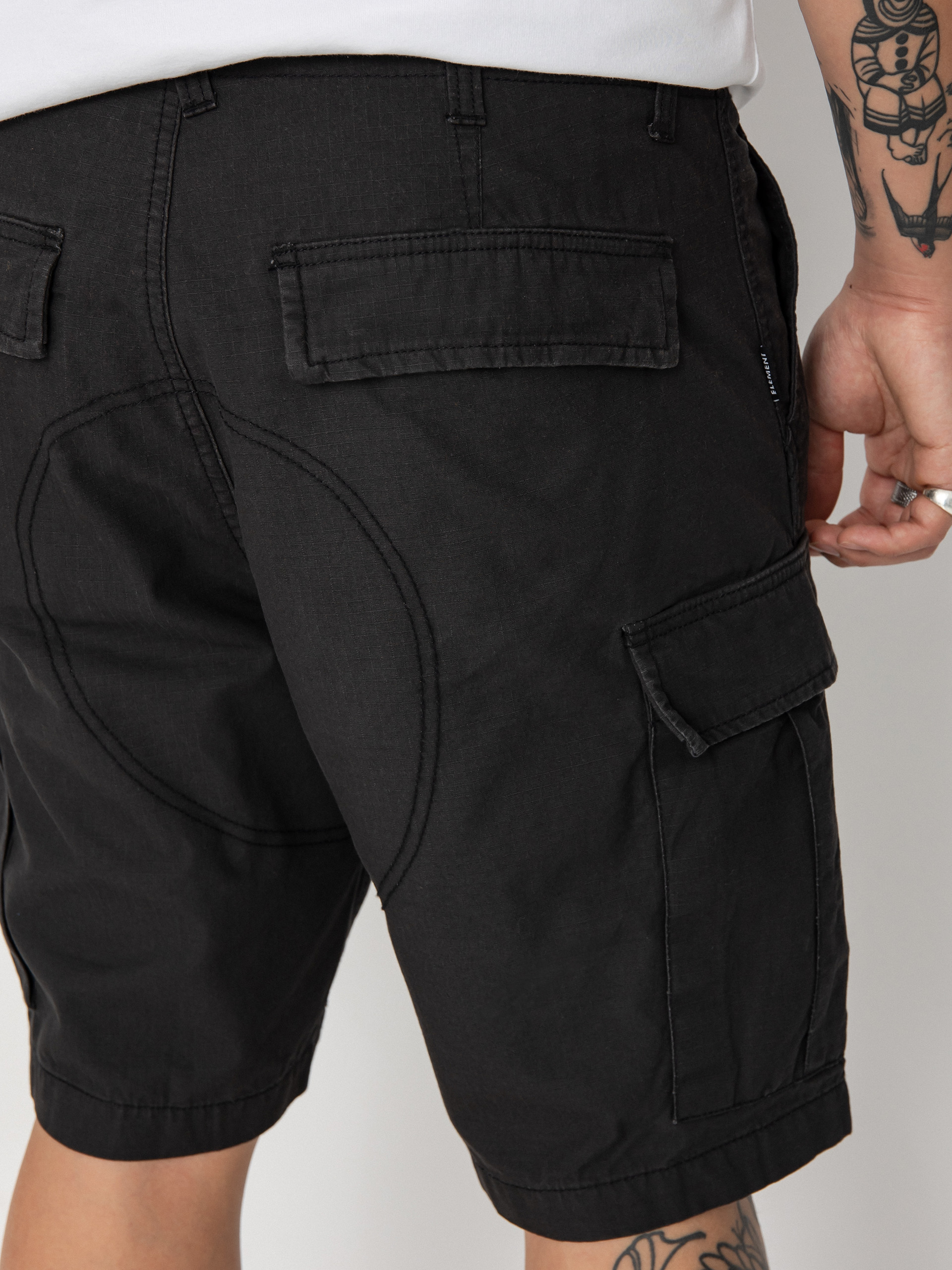 Element Legion Cargo Shorts (off black)